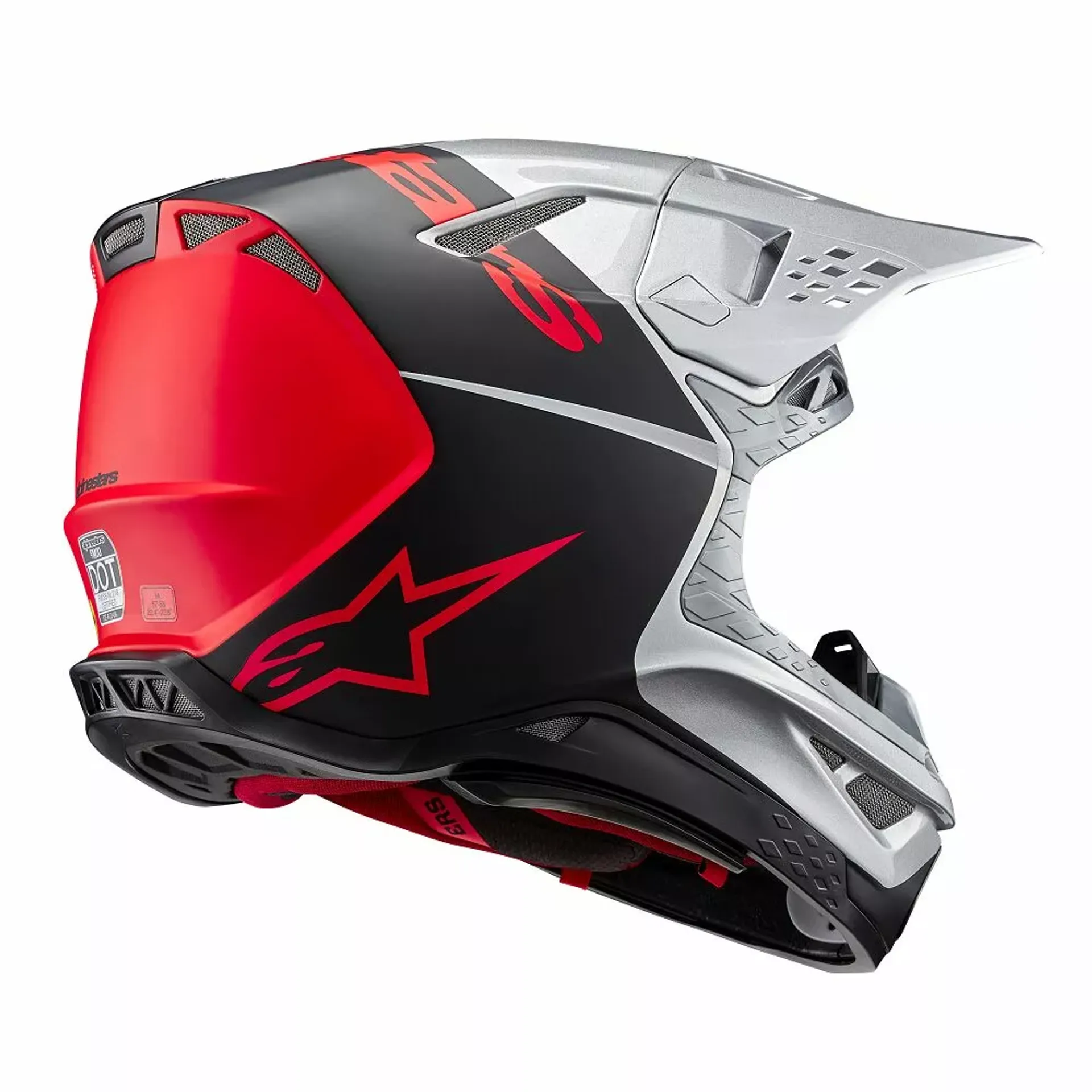 Alpinestars SM10 Helmet - Flood orange - Alpinestars