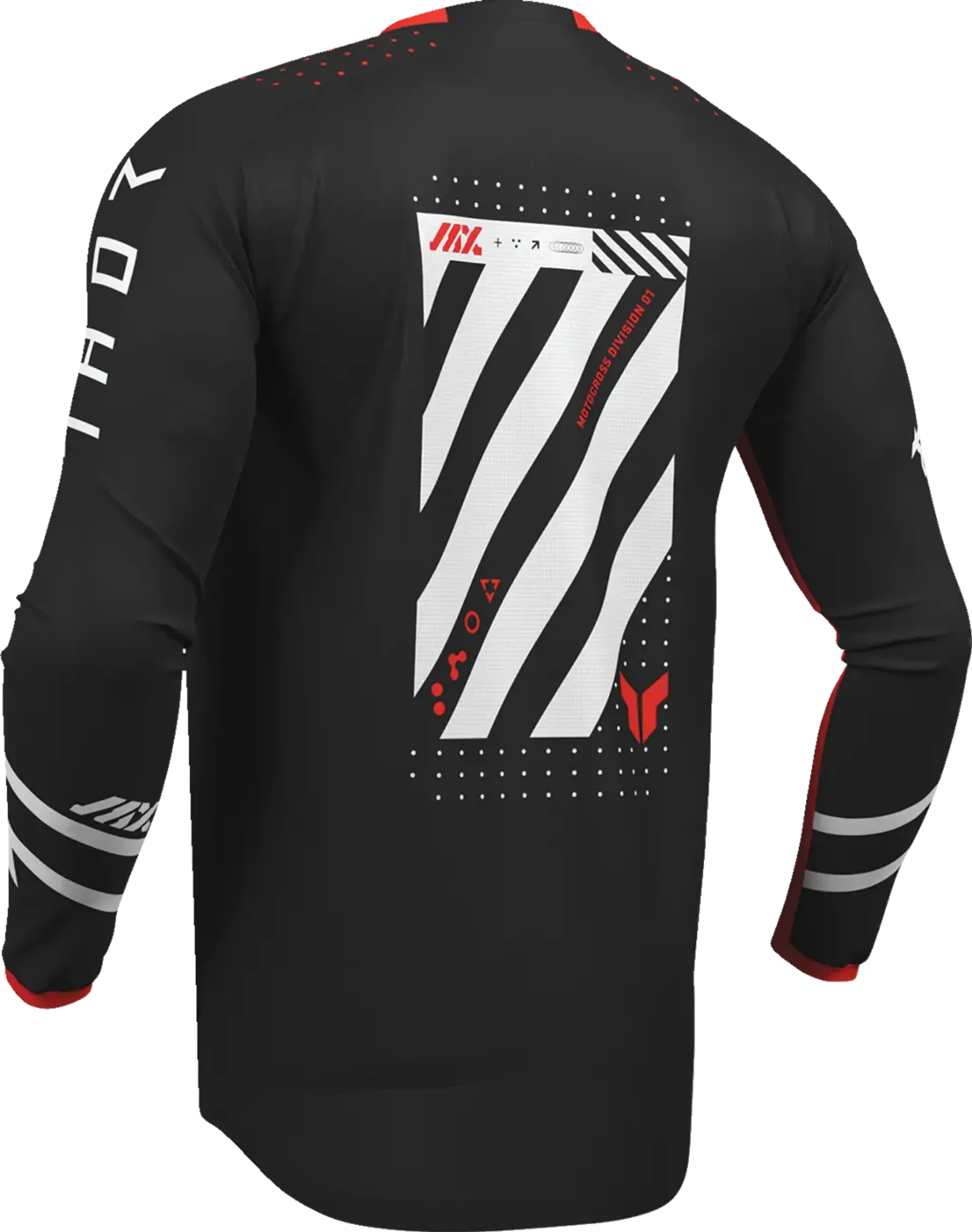 Thor Launchmode Futura Jersey - Black/Red - Thor