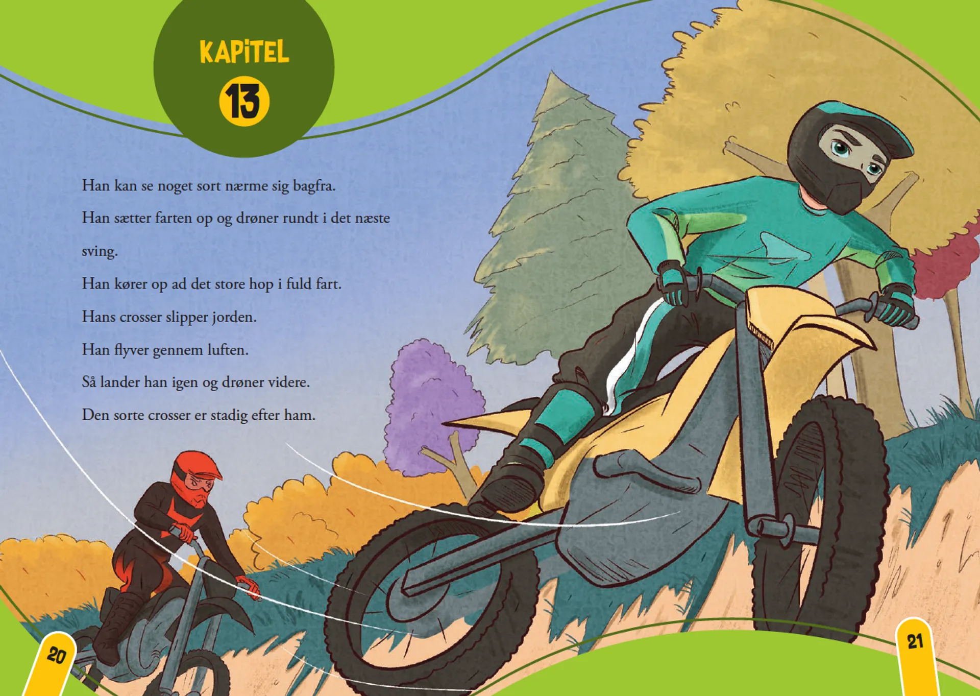 Calle 3 - Calle drives a motocross race - Elysion