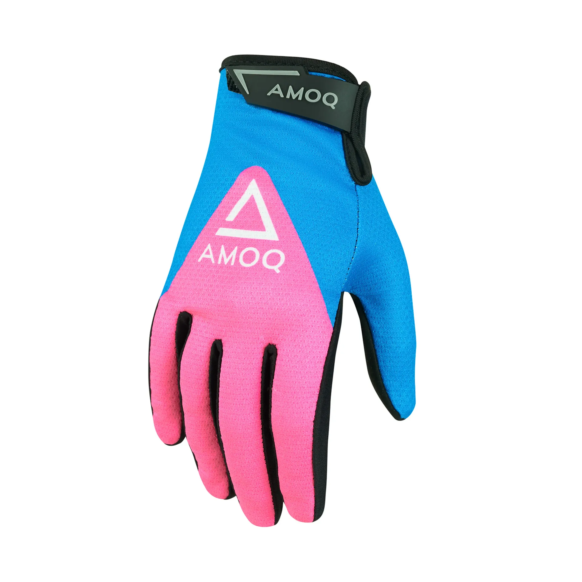 AMOQ Ascent V2-handsker Sky Blue-Pink - AMOQ - Motocross Parts