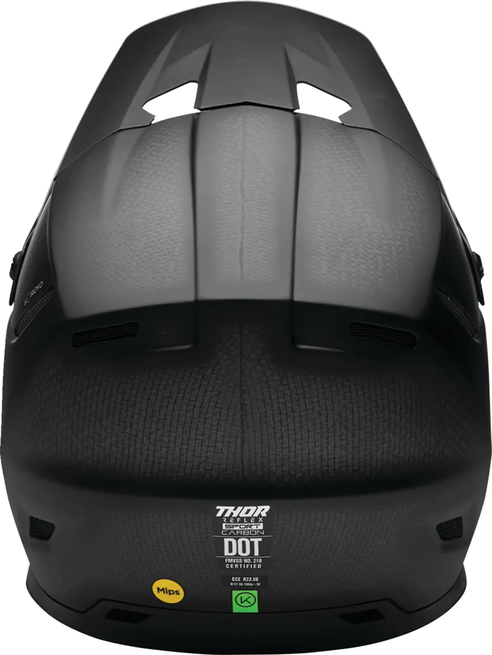 Thor Reflex Sport Carbon Stealth MIPS hjelm - Sort - Thor