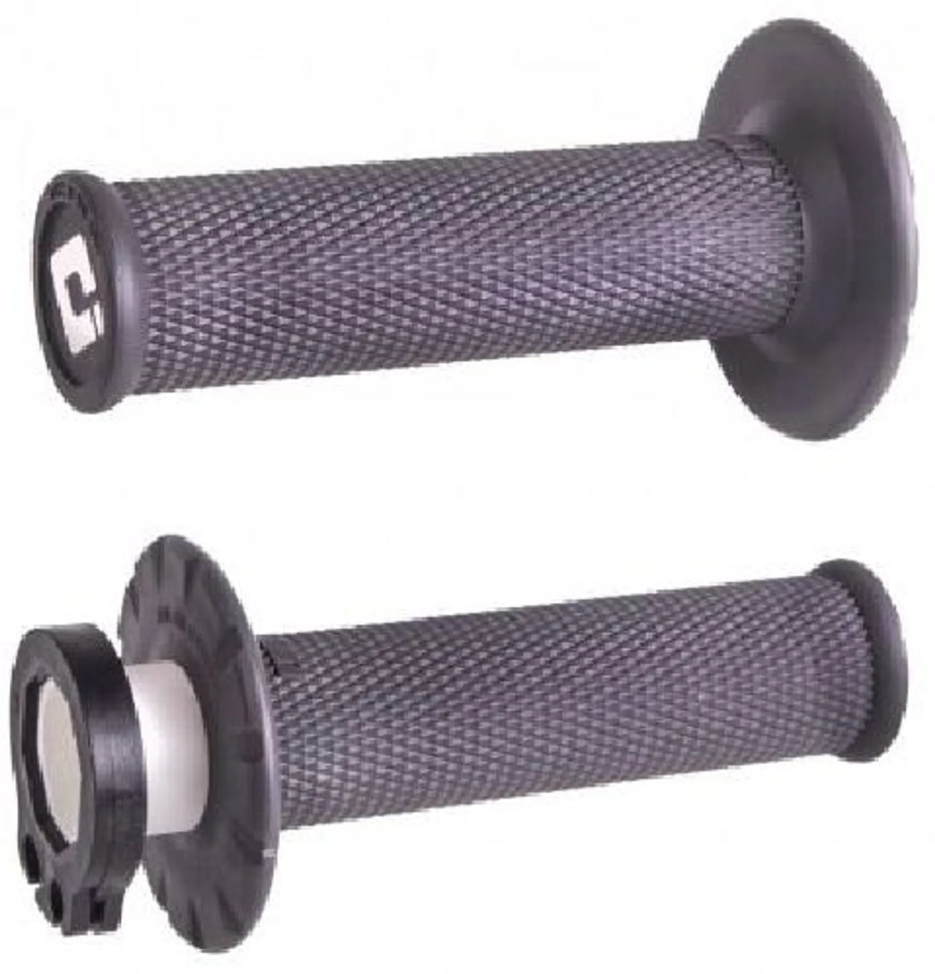 ODI MX V2 Lock-On greb uden vaffel, grafit - ODI - Motocross Parts