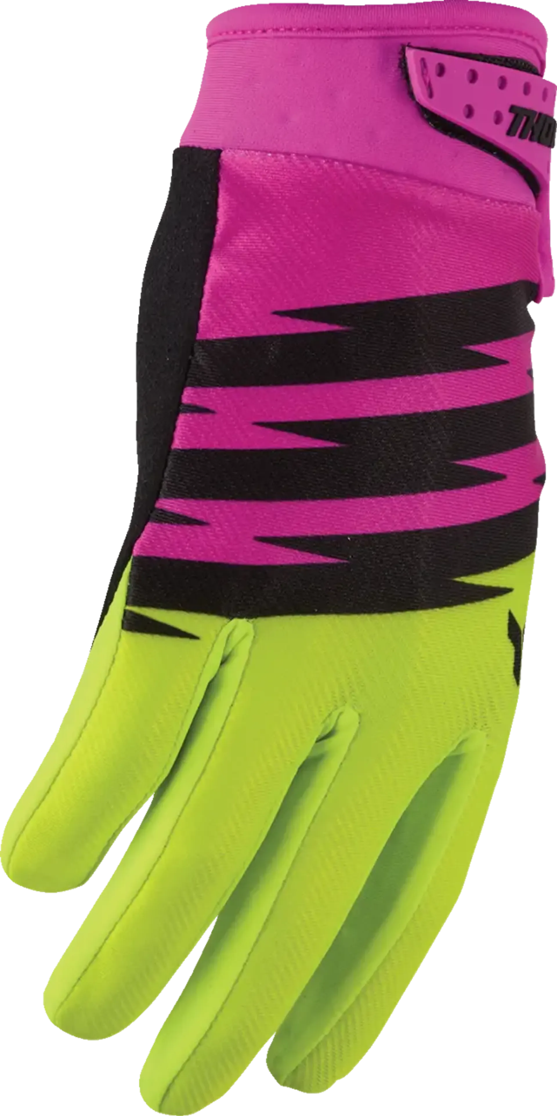 Thor Youth Launchmode Glove - Shockie Acid/Fuchsia - Thor