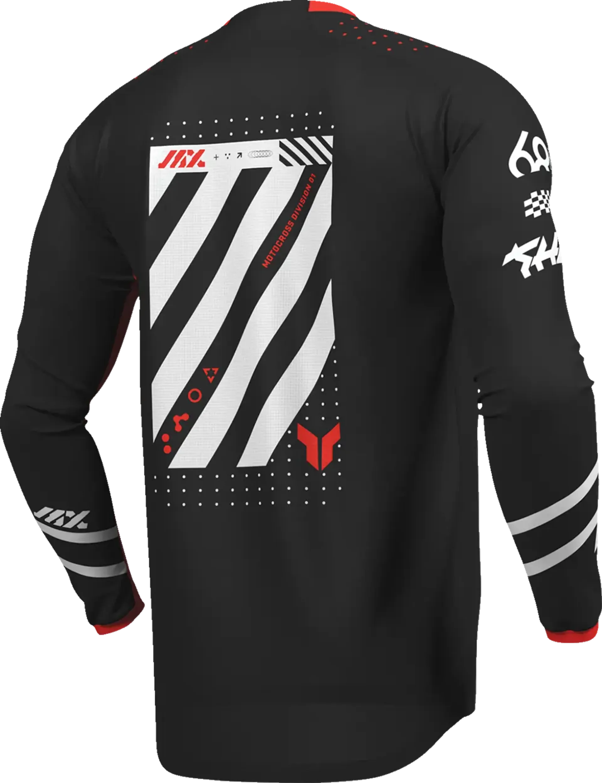 Thor Launchmode Futura Jersey - Black/Red - Thor