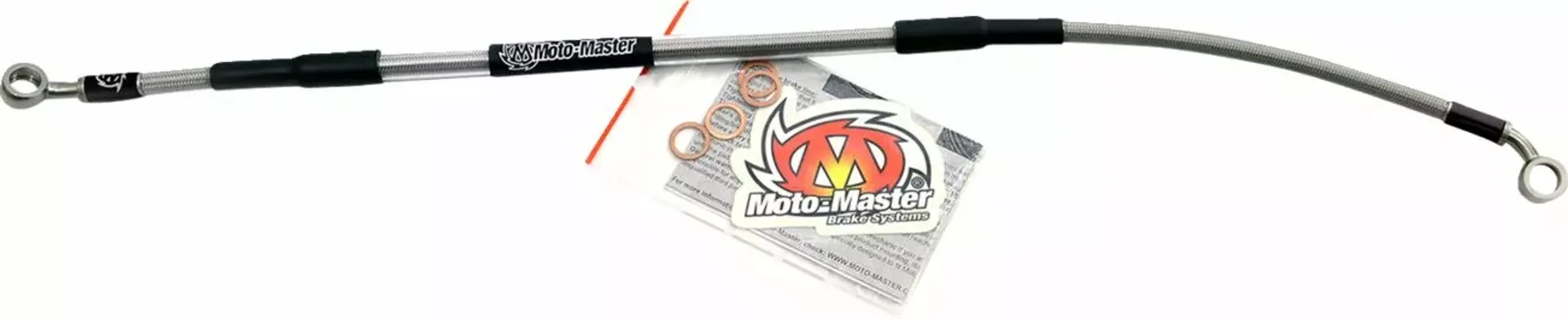 Moto-master Armeret bremseslange - bagpå YZ/YZF - Moto-Master - Motocross Parts