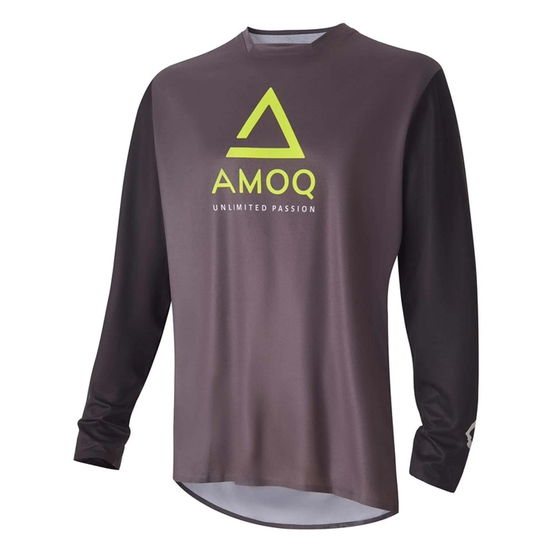 AMOQ Ascent Comp Jersey Grå/Sort/HiVis - AMOQ - Motocross Parts