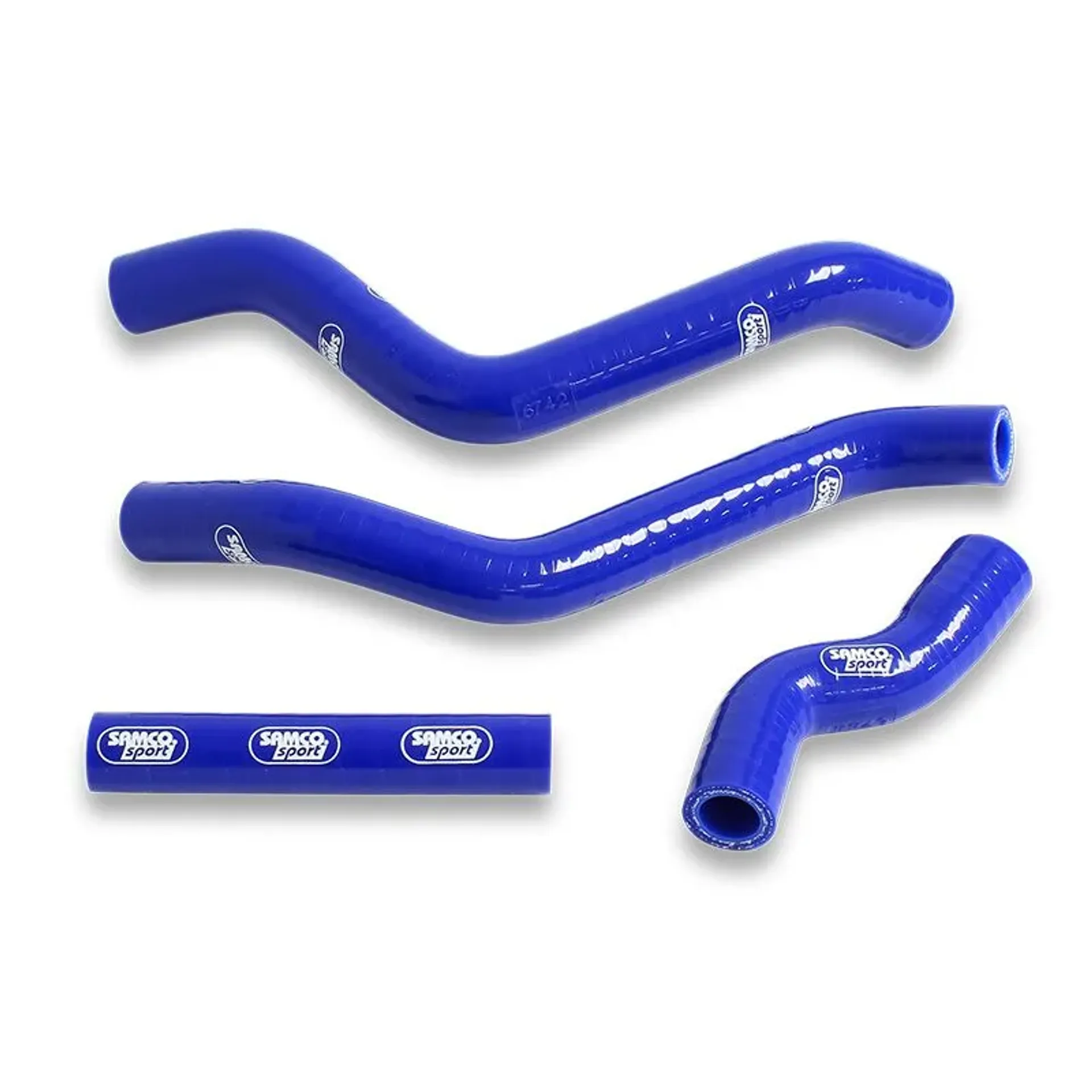 Samco Sport kølerlangesæt YZ250F BLÅ - Samco Sport - Motocross Parts