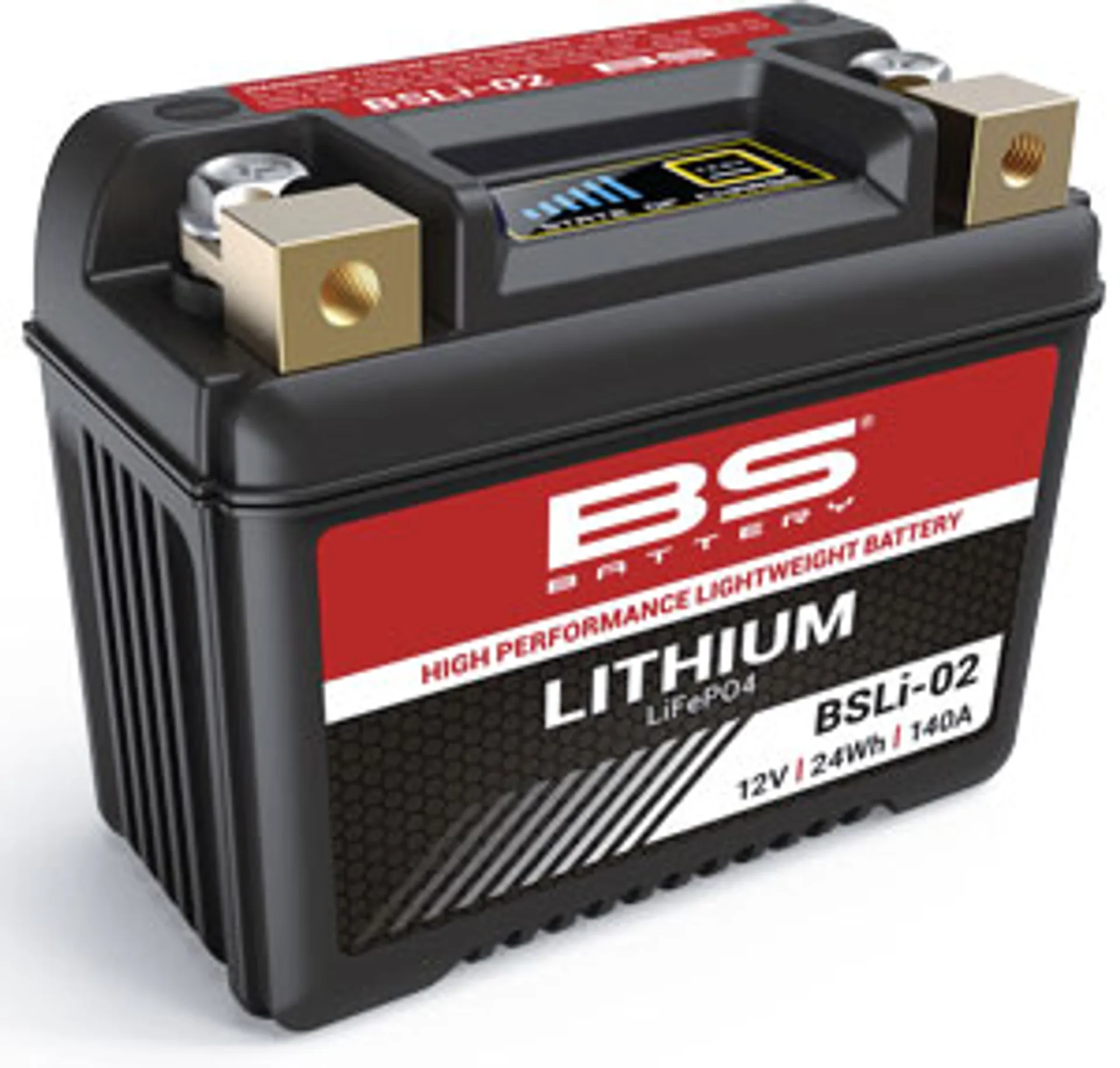 BS Battery BSLI-02 Lithiumbattery - BS Battery - Motocross Parts