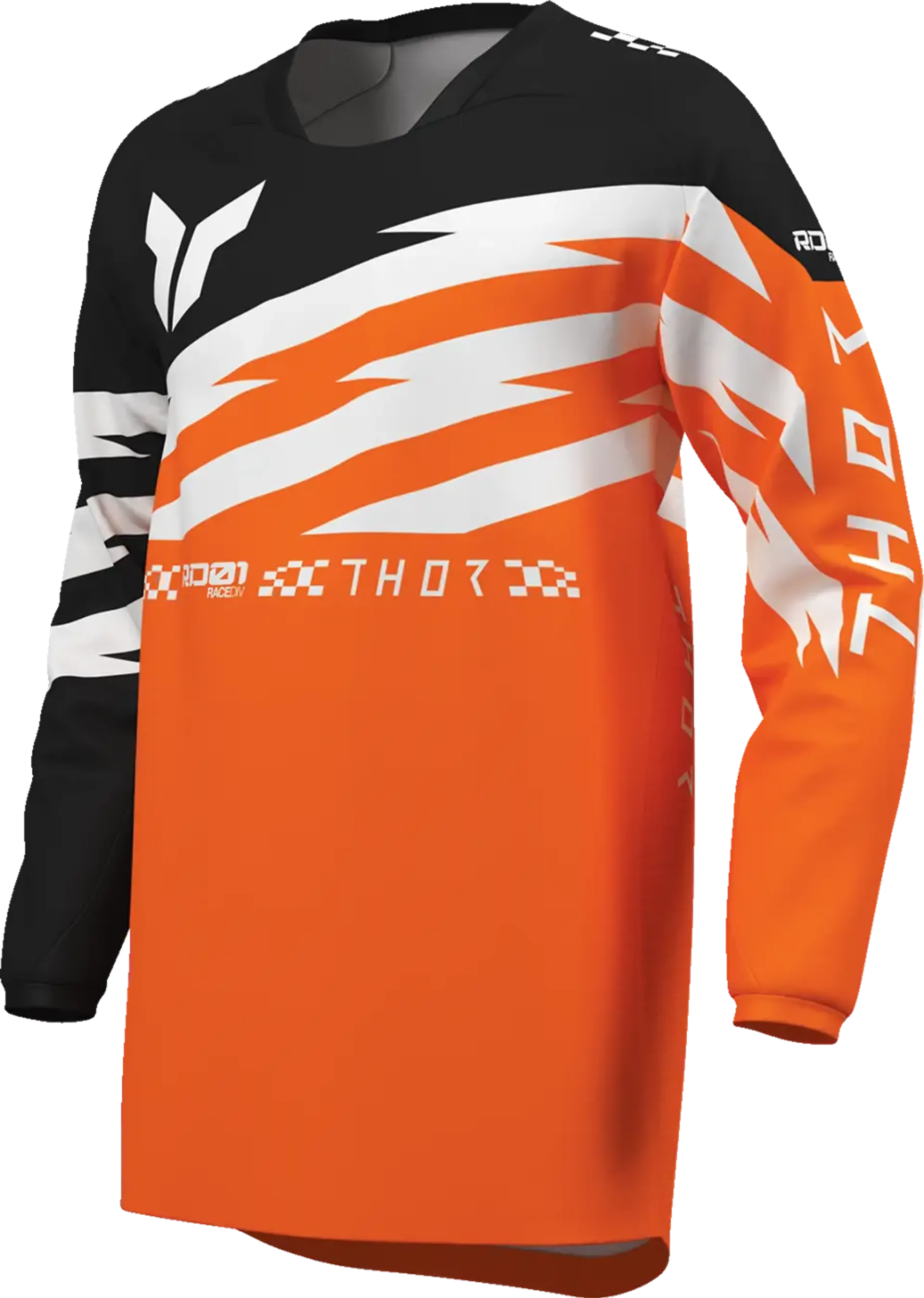 Thor Youth Launchmode Jersey - Shockie Flo Orange/Black - Thor