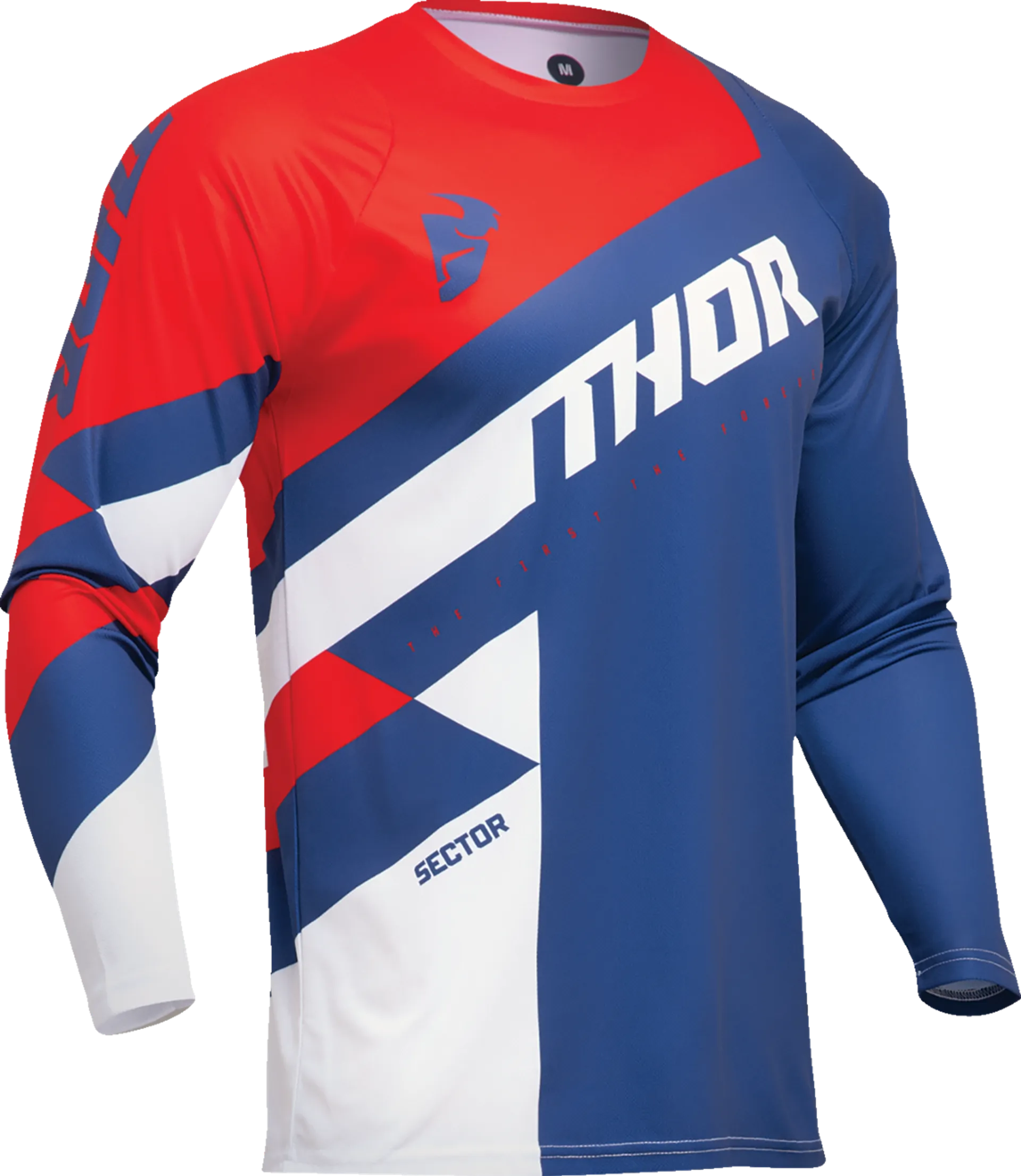 Thor Youth trøje - Sector checker navy/red - Thor - Motocross Parts