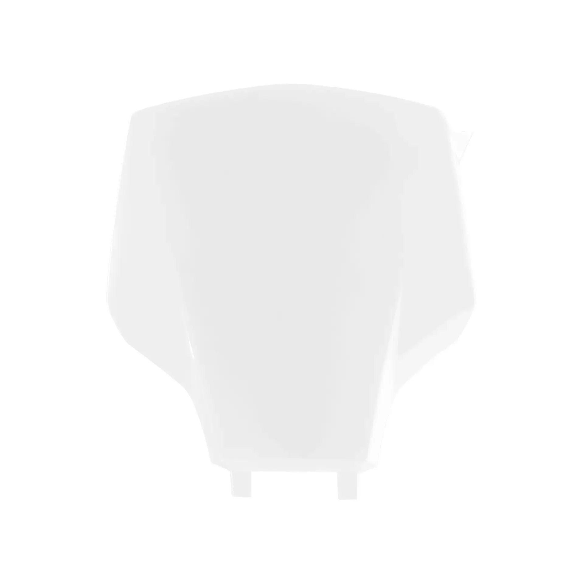Polisport fornummerplade - YZF hvid - POLISPORT - Motocross Parts