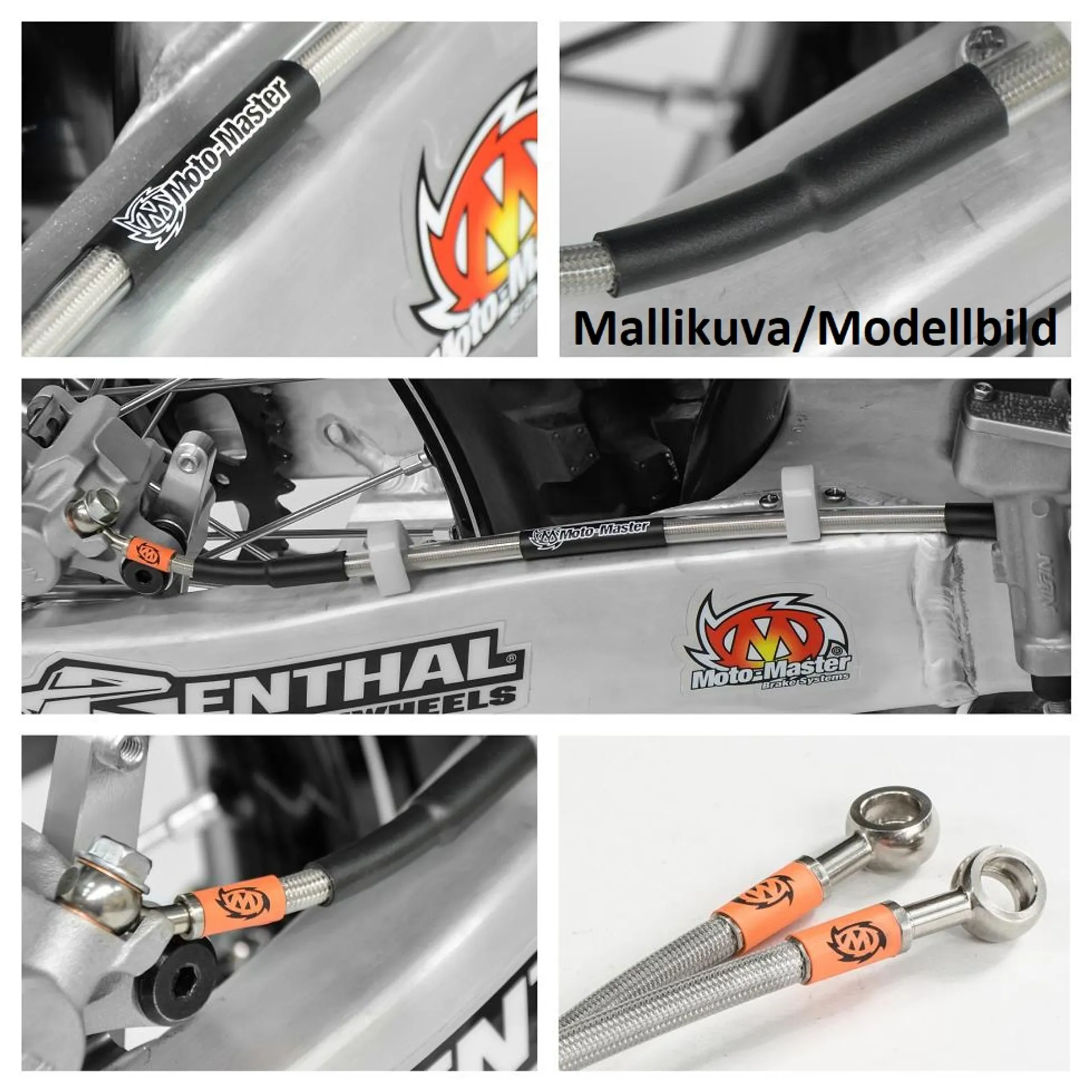 Moto-Master Brakehose front KTM: SX85 2018-2020 - Moto-Master - Motocross Parts