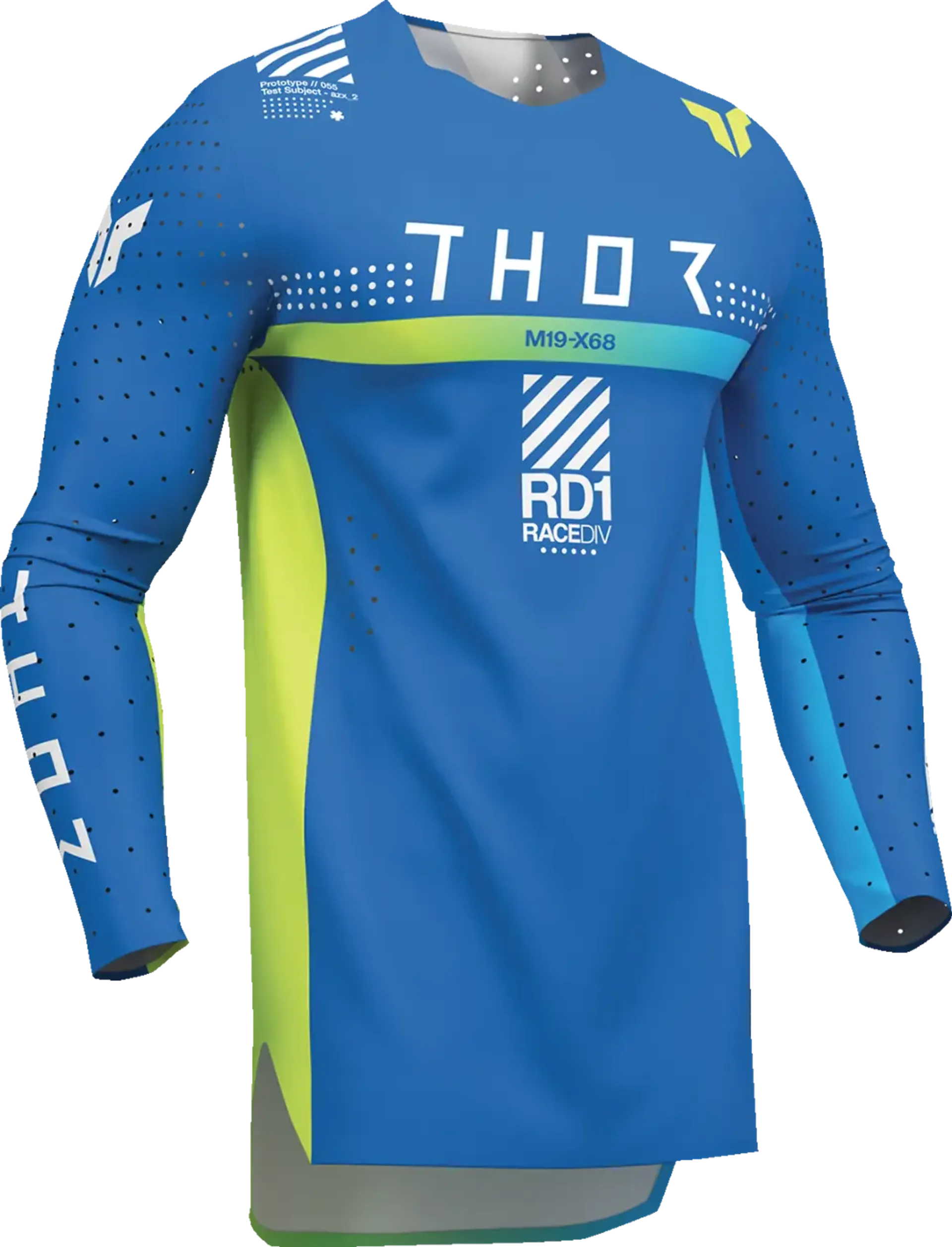 Thor Youth Sportmode Synth Jersey - Blue - Thor - Motocross Parts