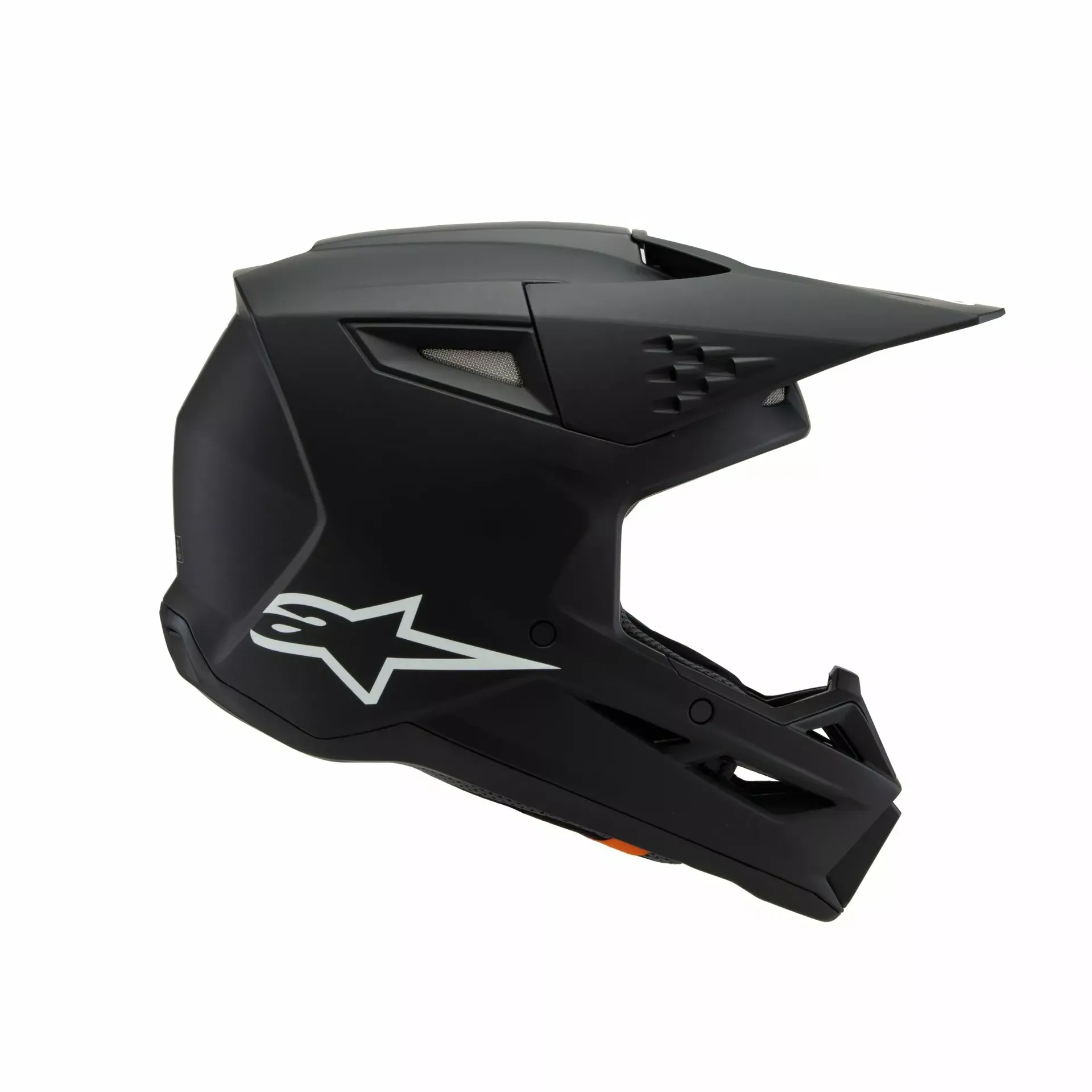 Alpinestars SM3 Børnehjelm - Solid sort - Alpinestars