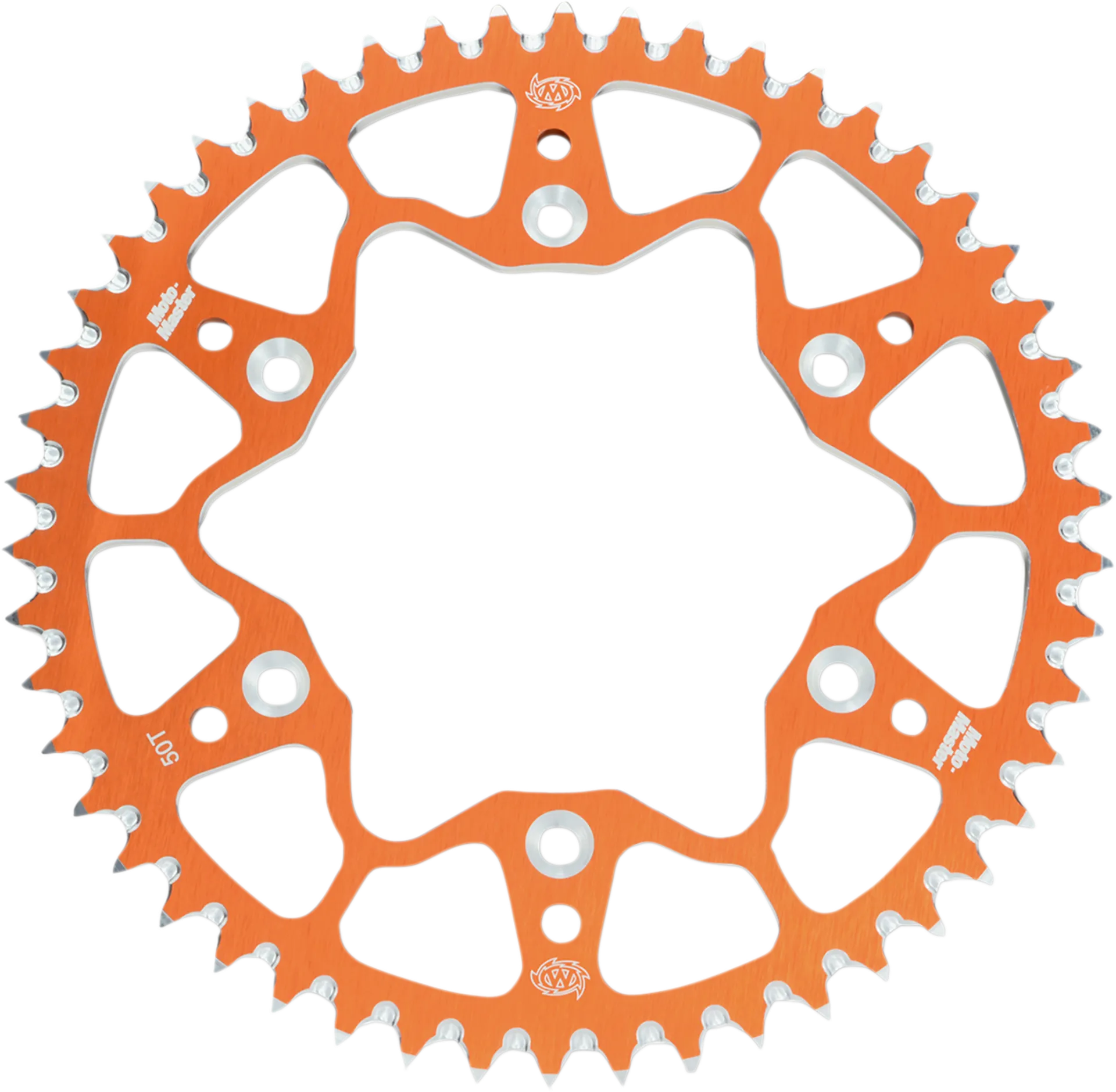 Moto-master bagtadhjul - SX65 alu orange 44T - Moto-Master - Motocross Parts