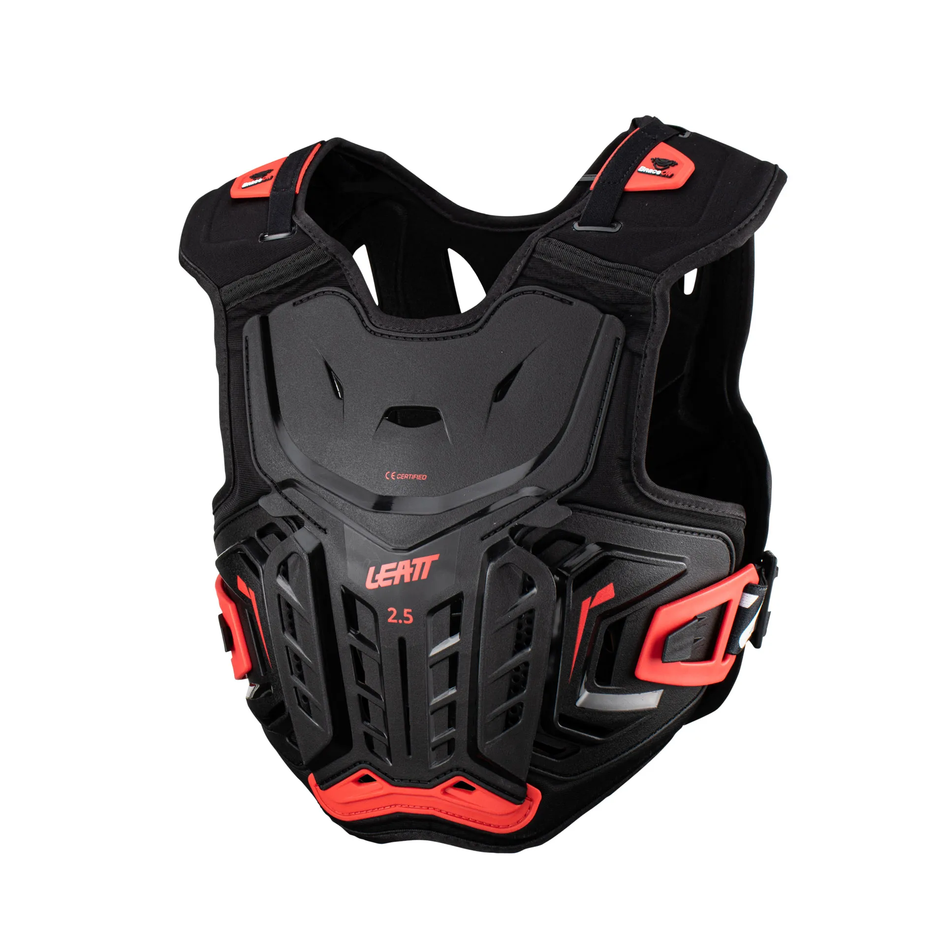 Leatt Chest Protector 2.5 Blk/Red Junior - Leatt - Motocross Parts