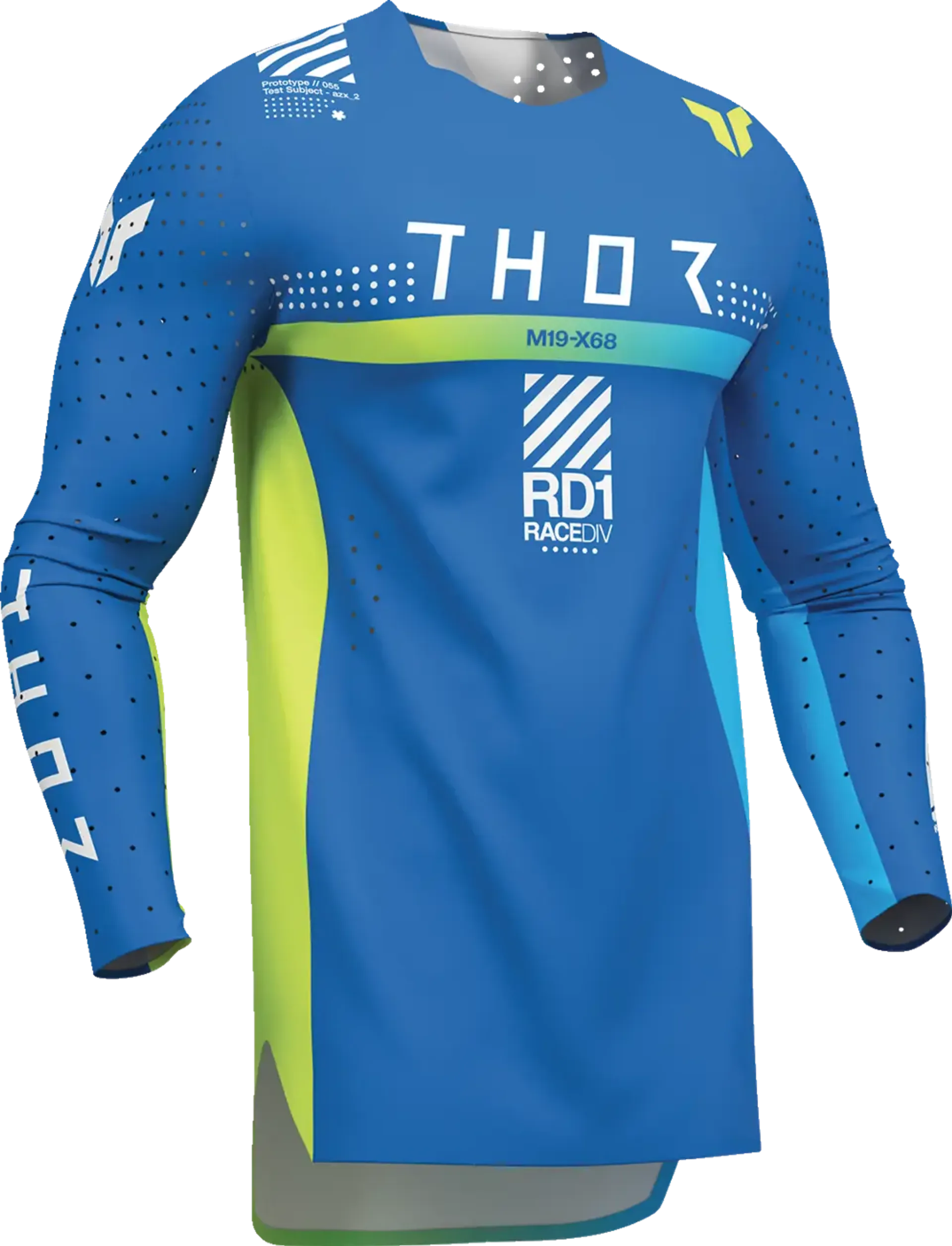 Thor Sportmode Synth Jersey - Blå - Thor - Motocross Parts