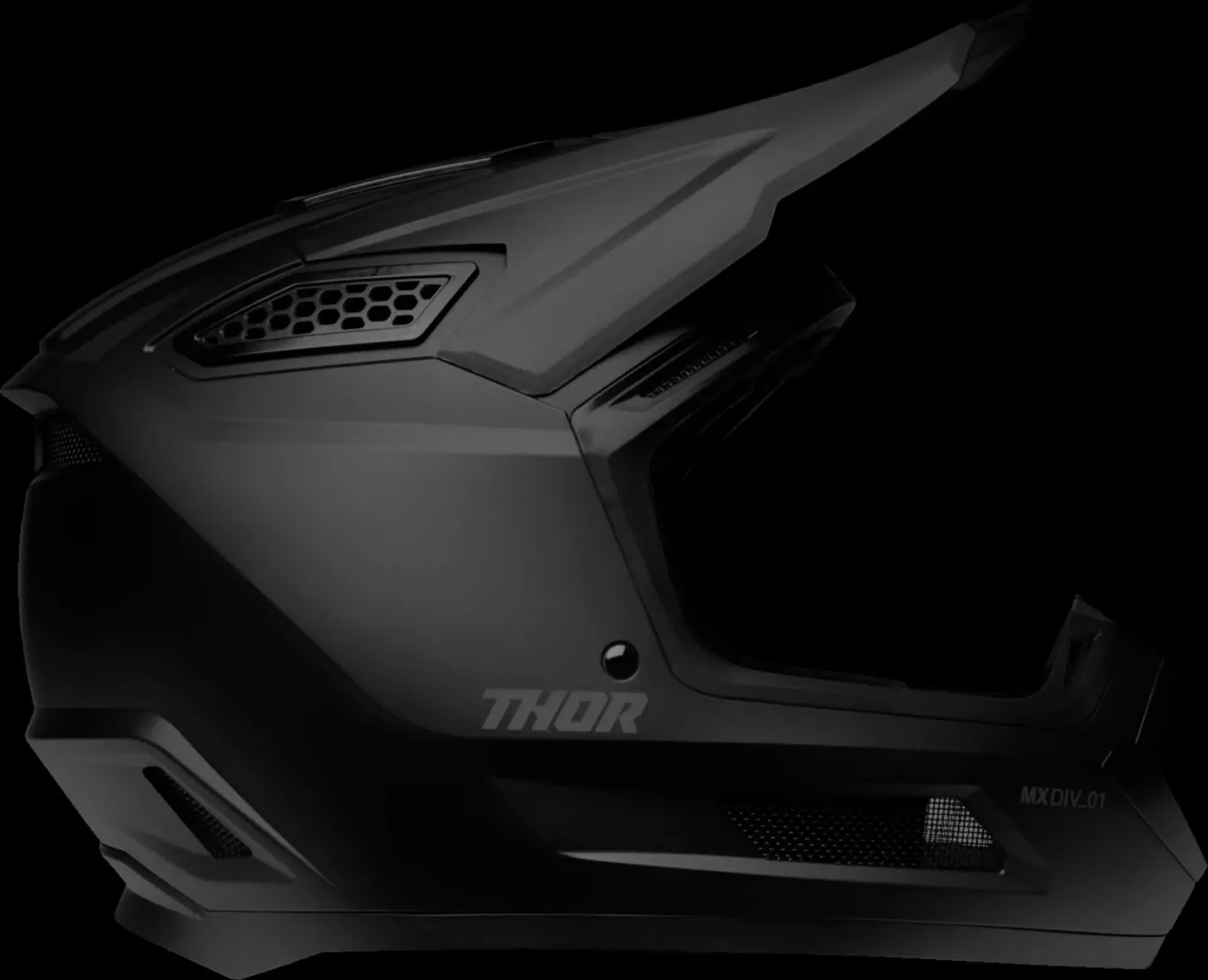 Thor Fleet Hjelm - Blackout Sort - Thor
