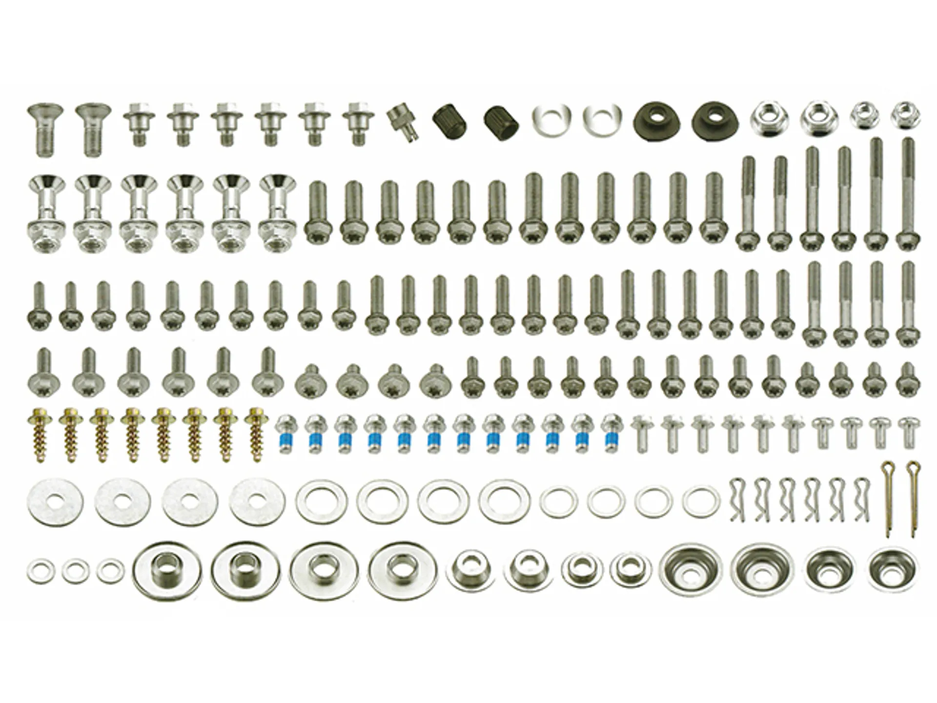 Sixty5 Complete Hardware Pack KTM/Husaberg 172 pcs - Sixty5 - Motocross Parts