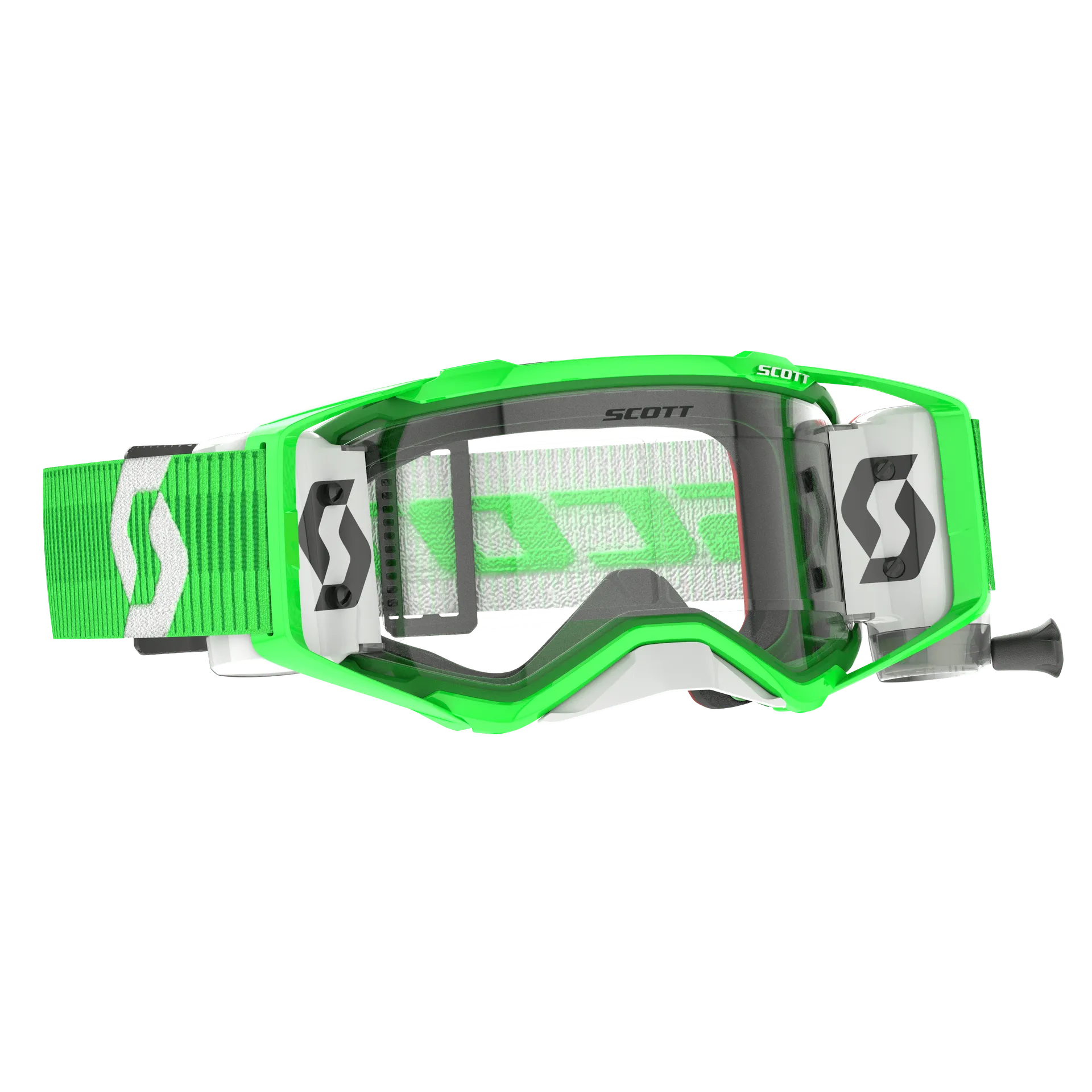 Scott Briller MX Prospect WFS grøn/hvid klar works - Scott - Motocross Parts