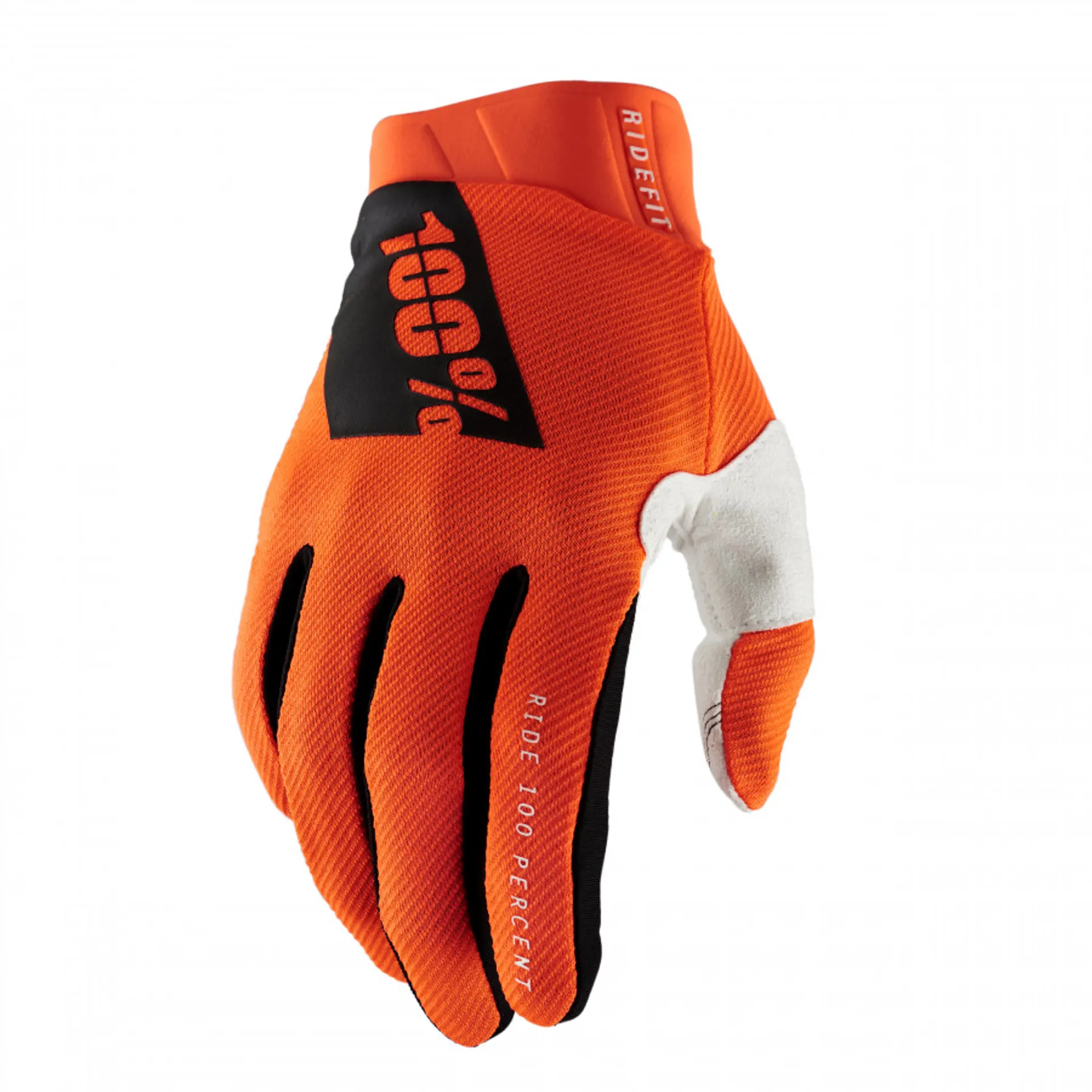 100% Ridefit-handsker - neon orange - 100% - Motocross Parts
