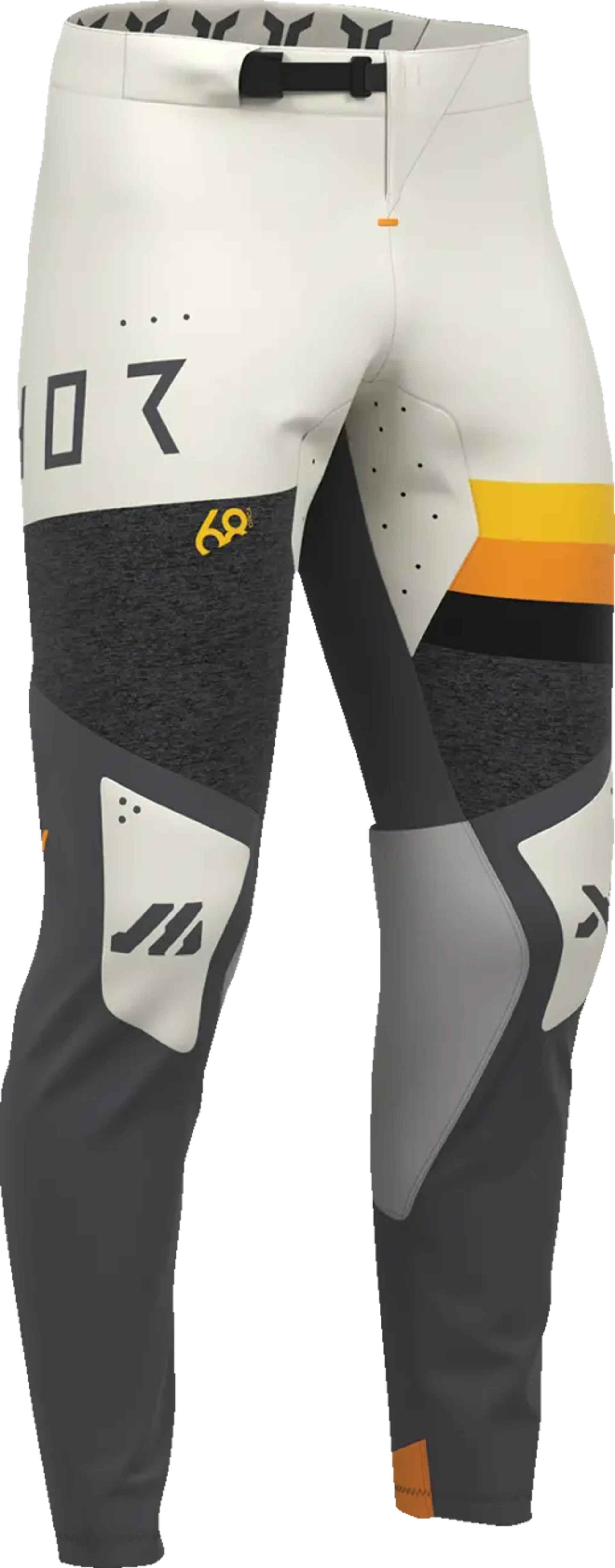 Thor Sportmode League bukser - Charcole/Hvid - Thor - Motocross Parts