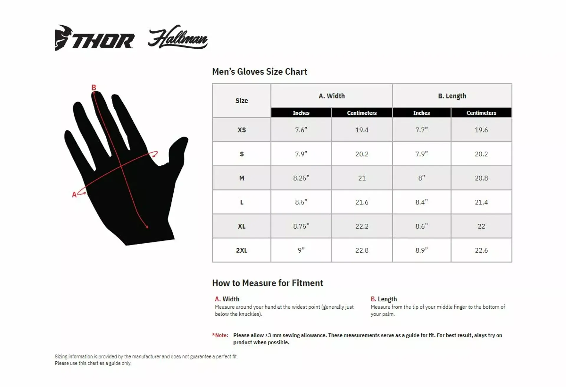 Thor SPORTMODE Riot handsker - black - Thor