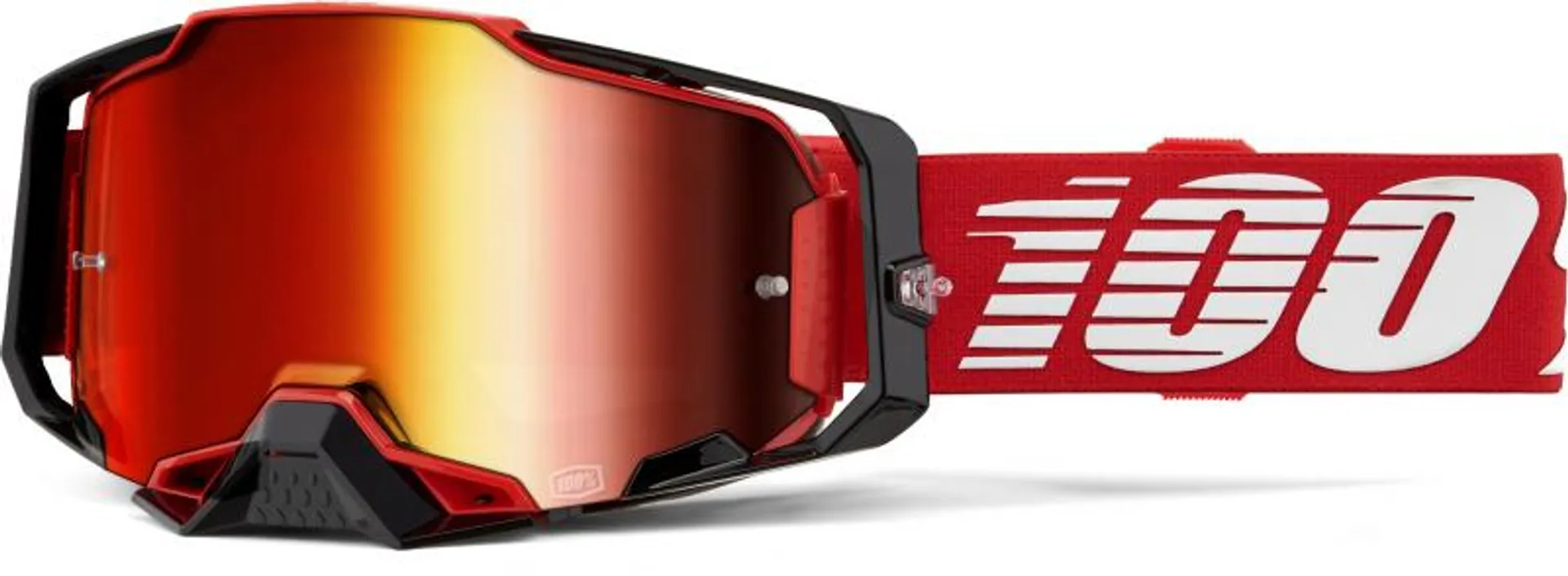 100% ARMEGA Red / MIRROR RED - 100% - Motocross Parts