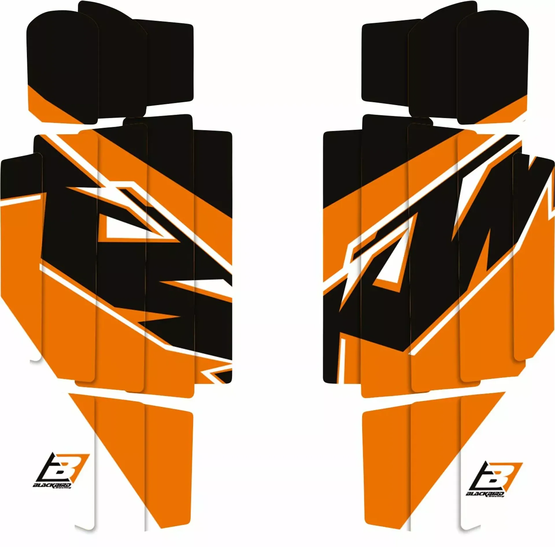 Blackbird Racing Trophy Rad Louvers KTM 2023-2023 - Blackbird - Motocross Parts