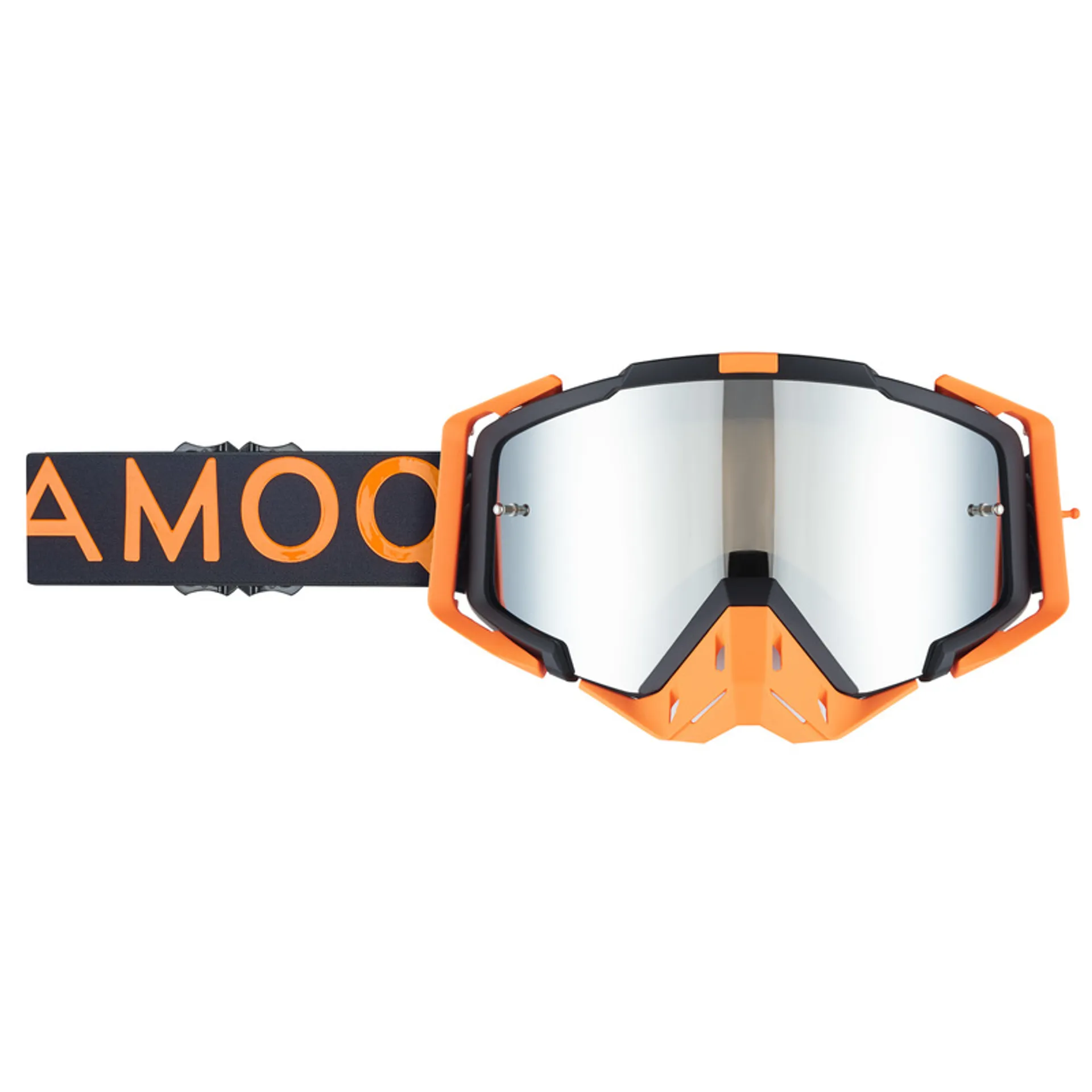 AMOQ Aster MX Briller Sort-Orange - AMOQ - Motocross Parts