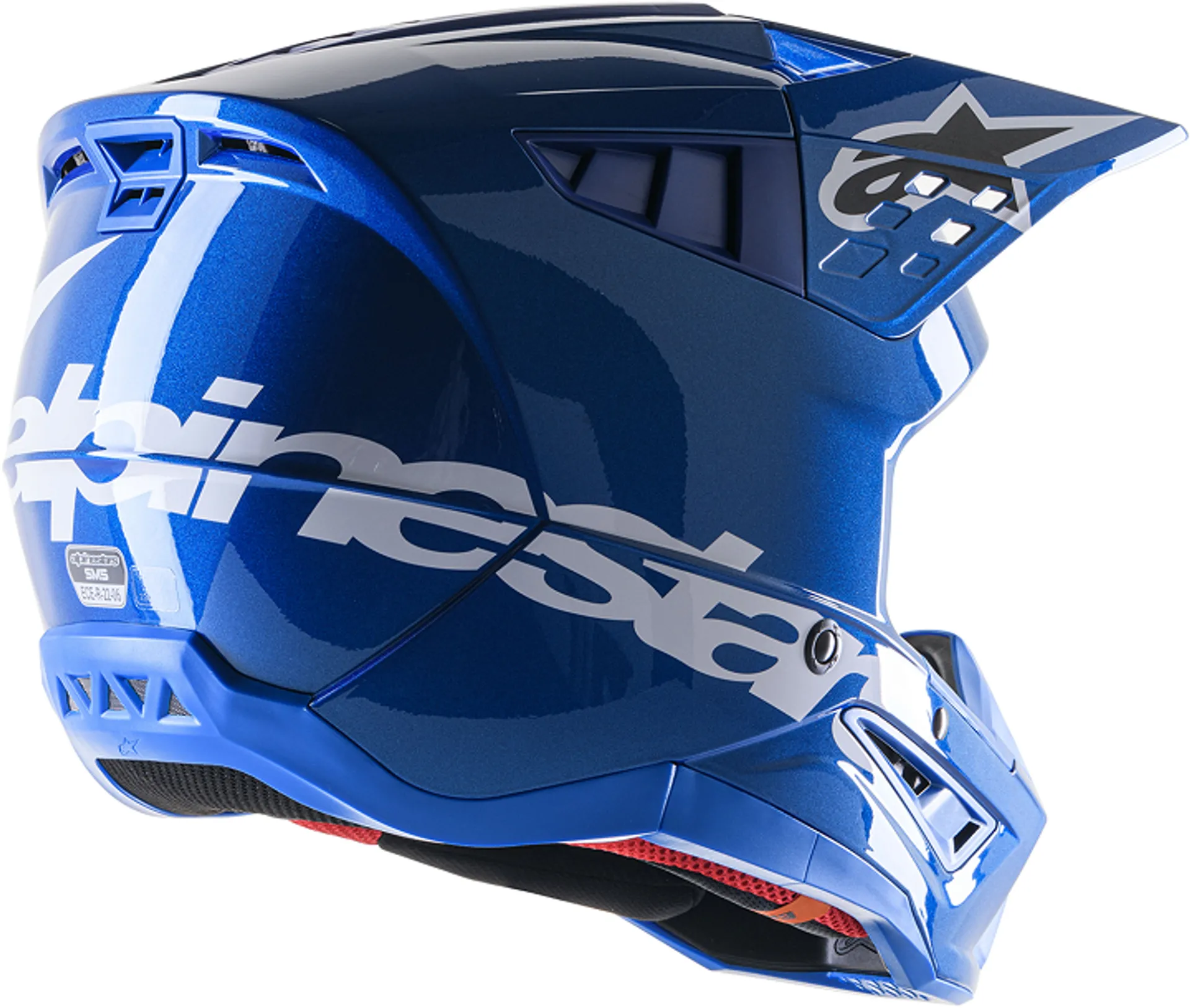 Alpinestars SM5 Hjelm – Corp blå - Alpinestars