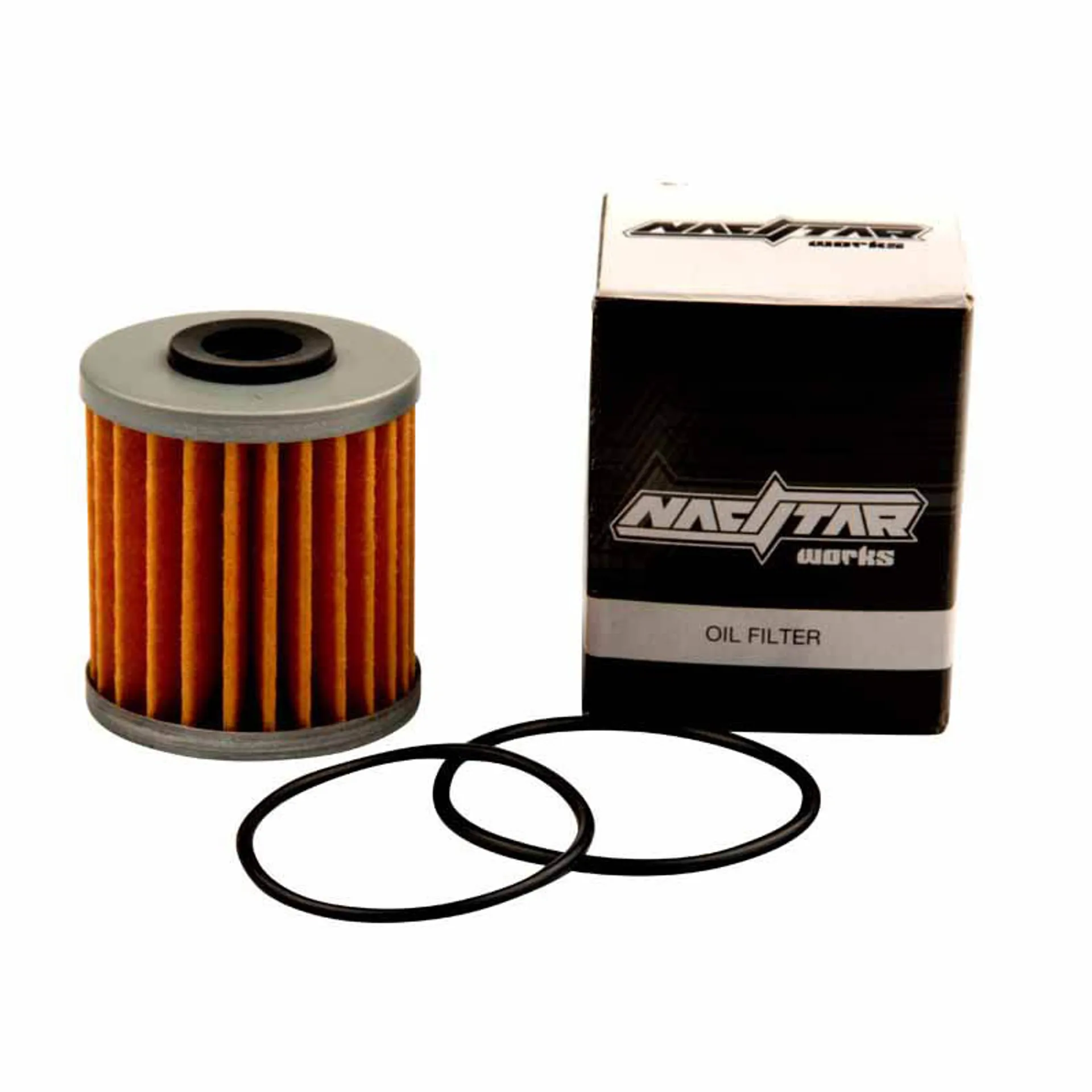 Nacstar Oil Filter W/O-Ring - Kawasaki KX 4T, Suzuki RM-Z - Nacstar
