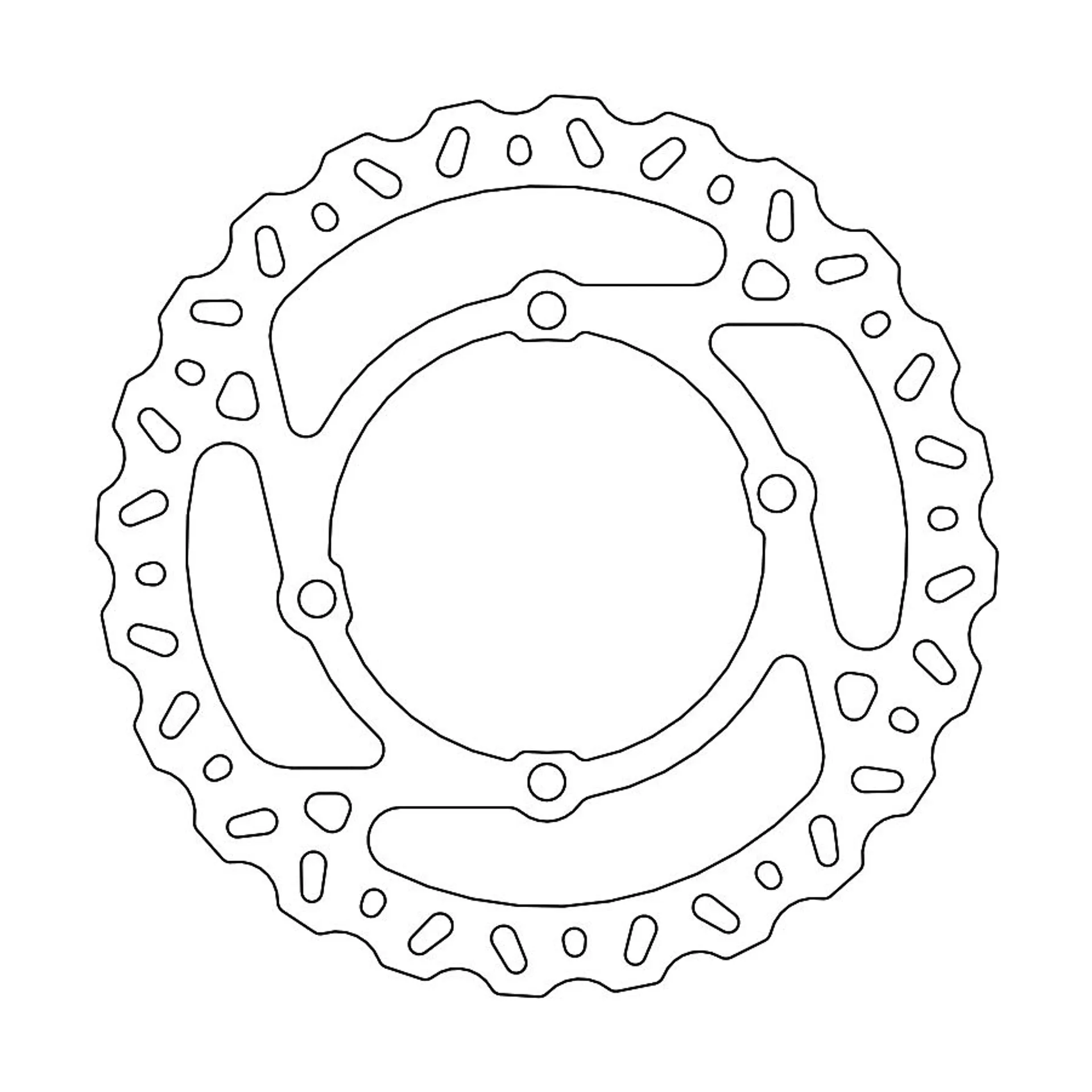 Moto-master Offroad Nitro Series Brake Disc KTM SX-E 5/50 SX 2002-... - Moto-Master