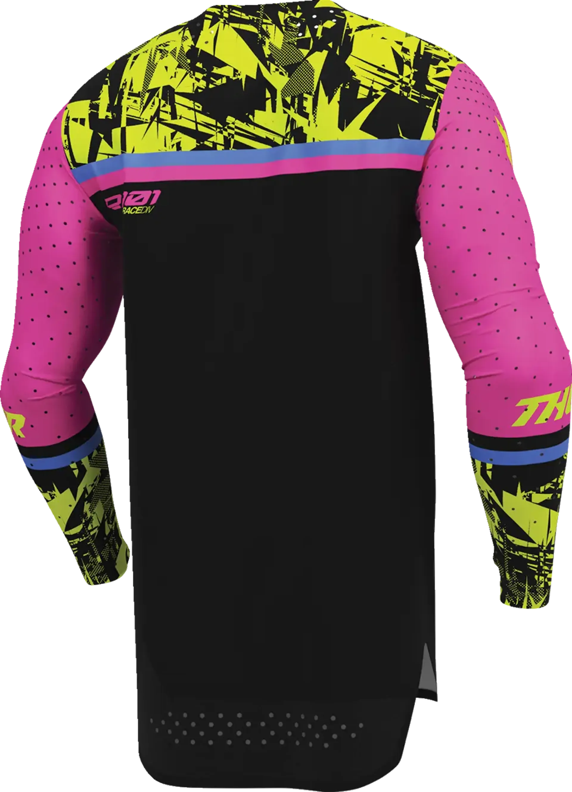 Thor Sportmode Jersey - Punk'd Black/Fuchsia - Thor