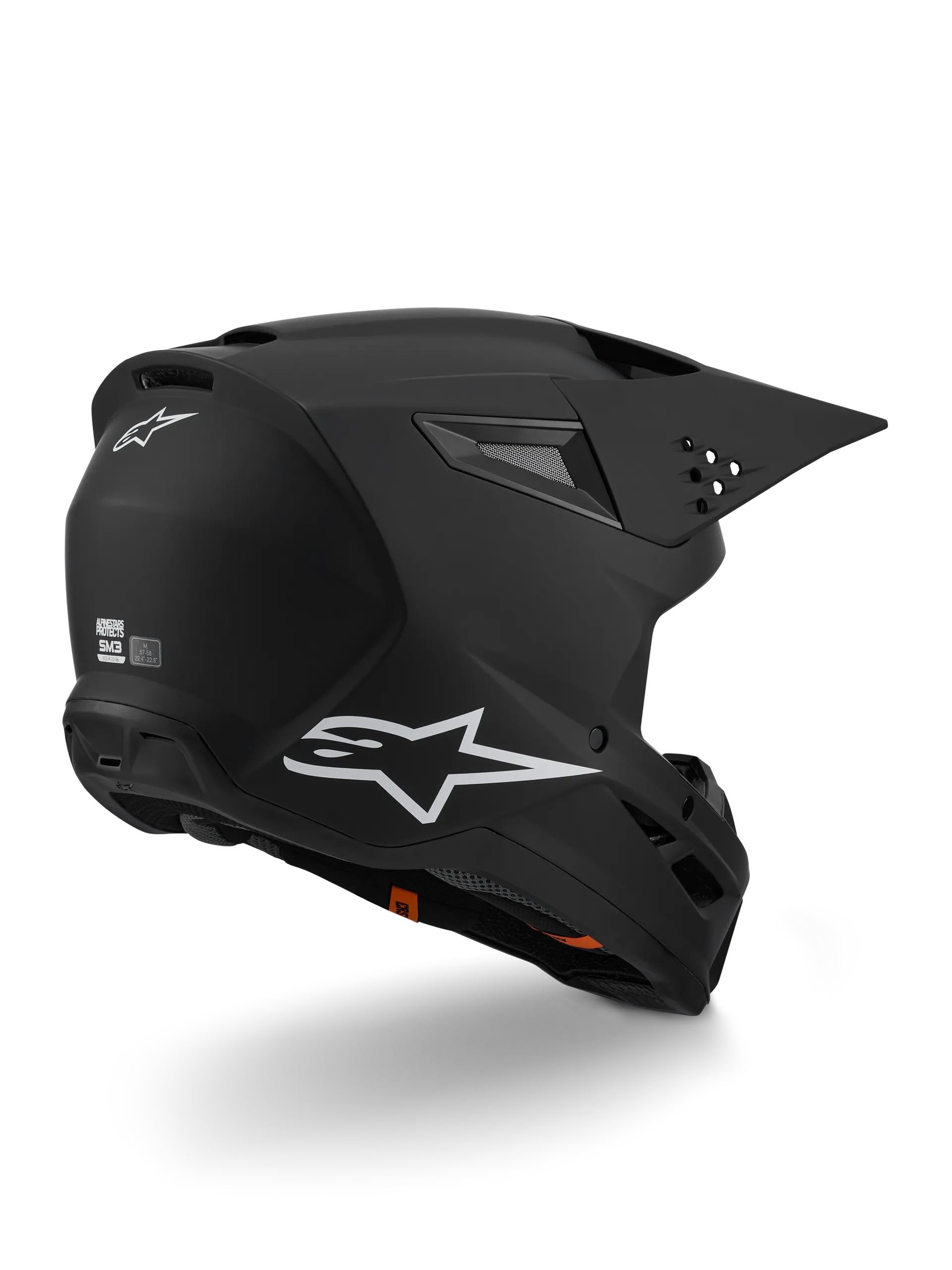Alpinestars S-M3 Solid Helmet ECE 22.06 - Alpinestars