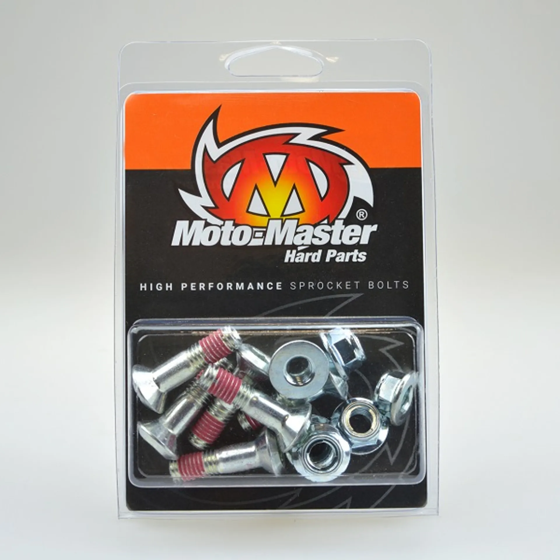 Moto-Master japansk tandhjulsboltsæt: 6x M8-30mm unbrakoskrue, lock til gevind - Moto-Master - Motocross Parts