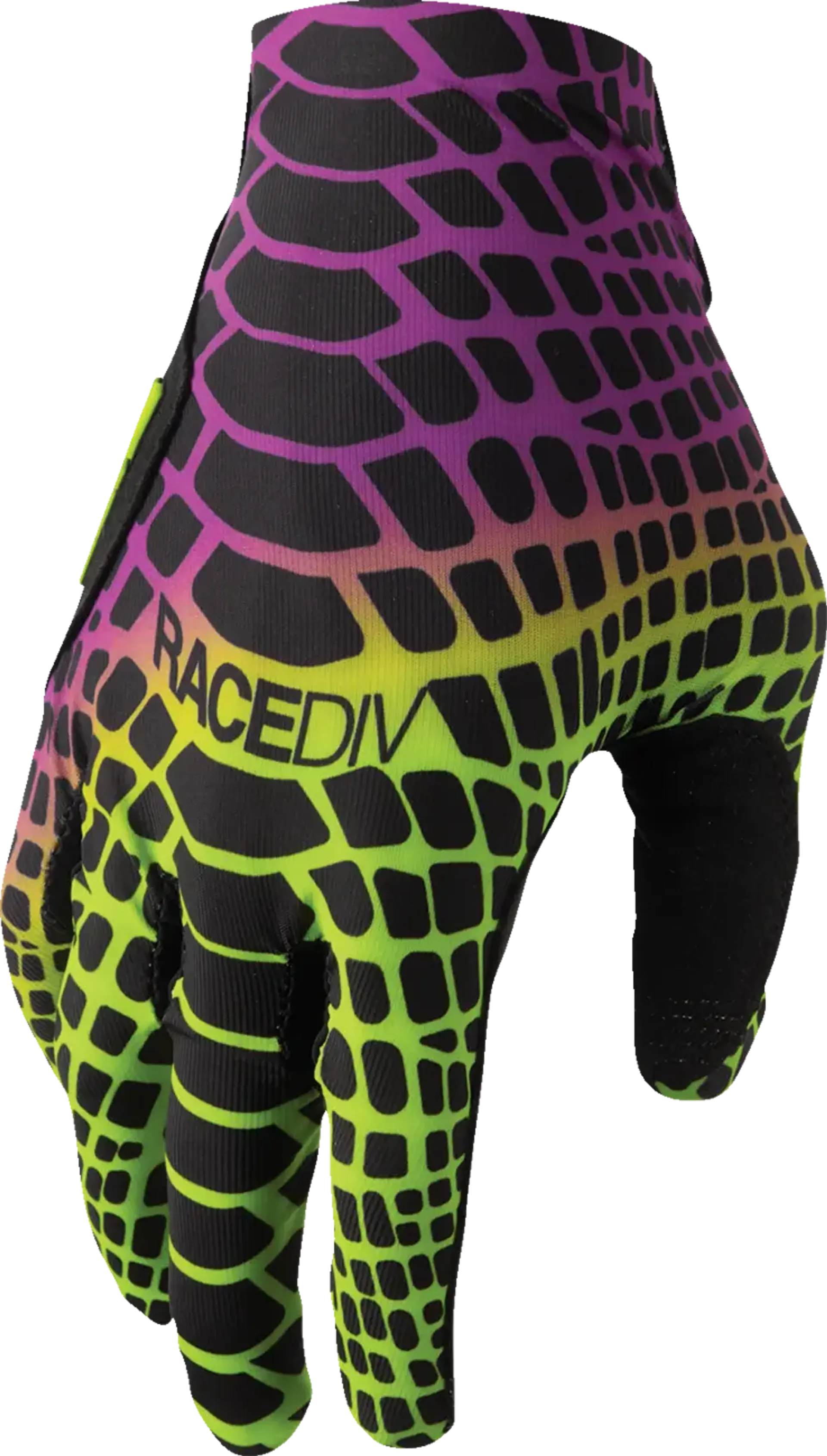 Thor Sportmode Glove - Cobra Acid/Purple