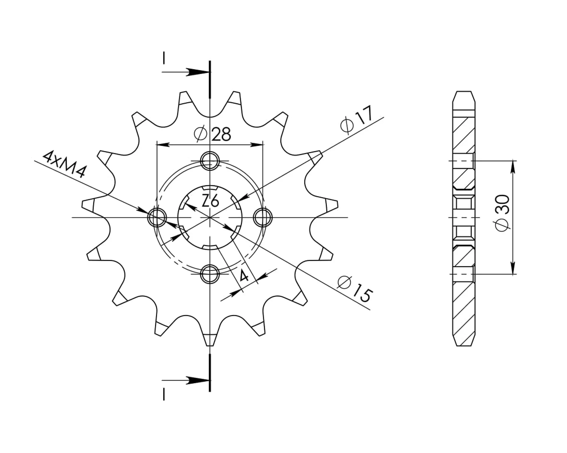 Supersprox / JT Front sprocket 253,13 - Supersprox