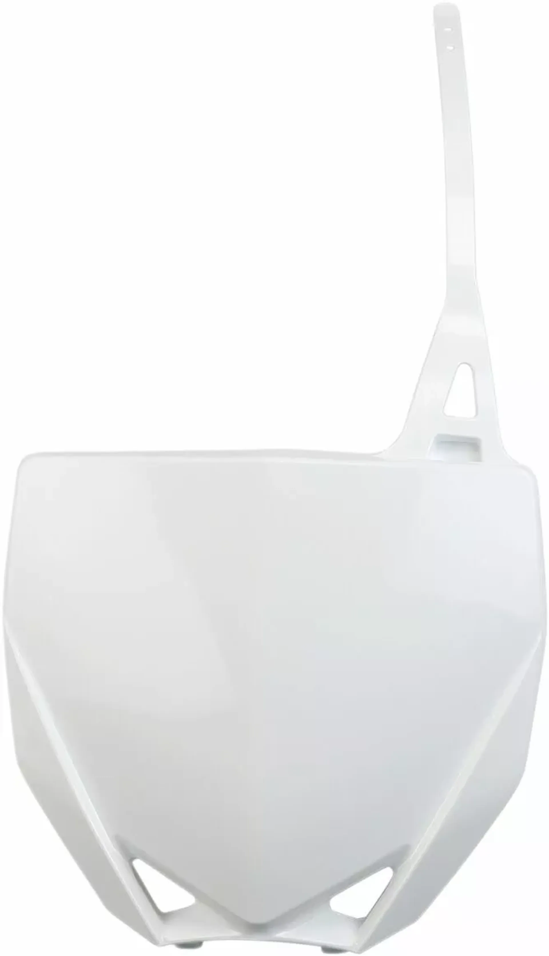 UFO Front number plate YZ65 19- White 046 - UFO