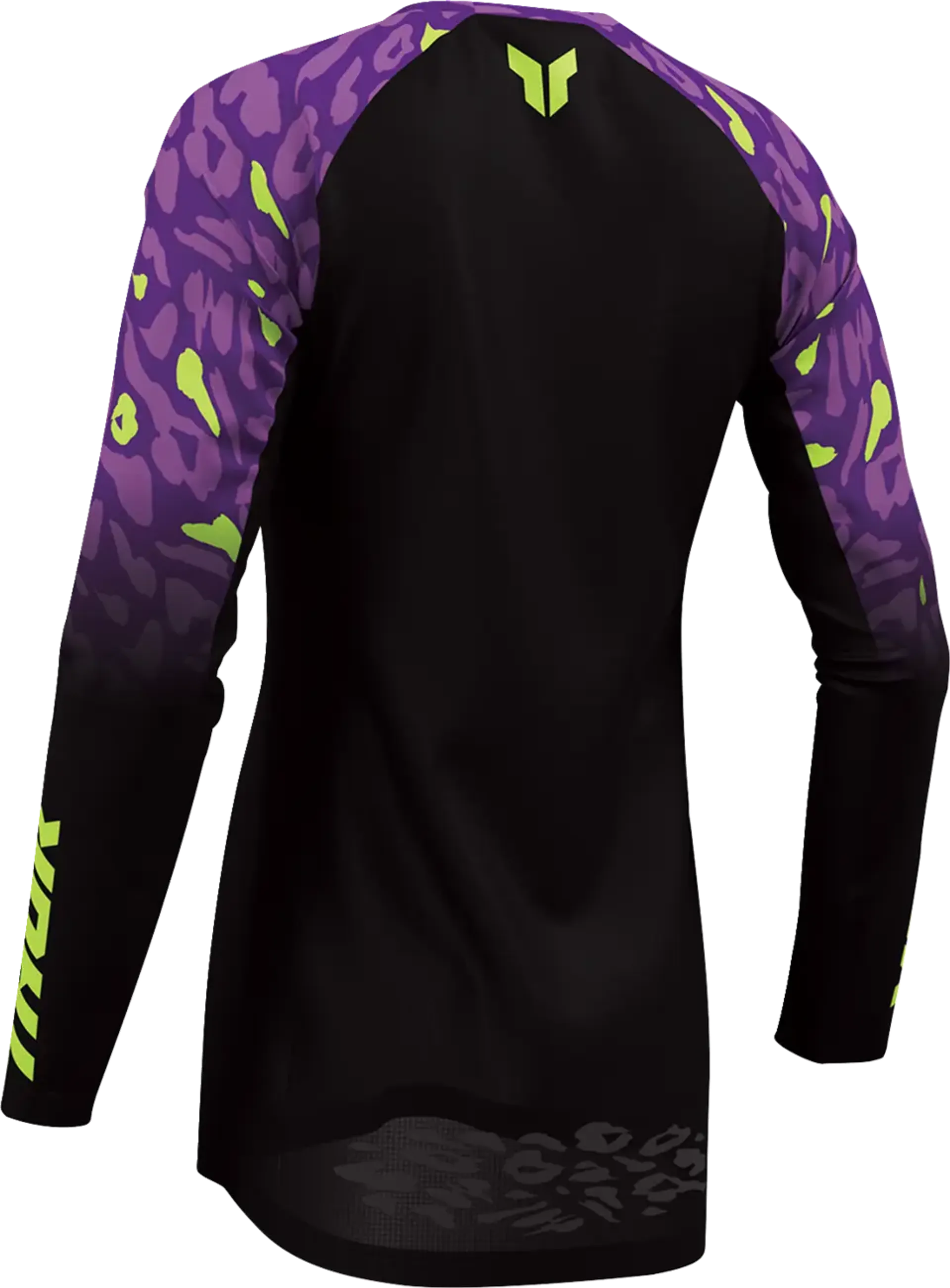 Thor Women Launchmode Jersey - Spotted Black/Purple - Thor