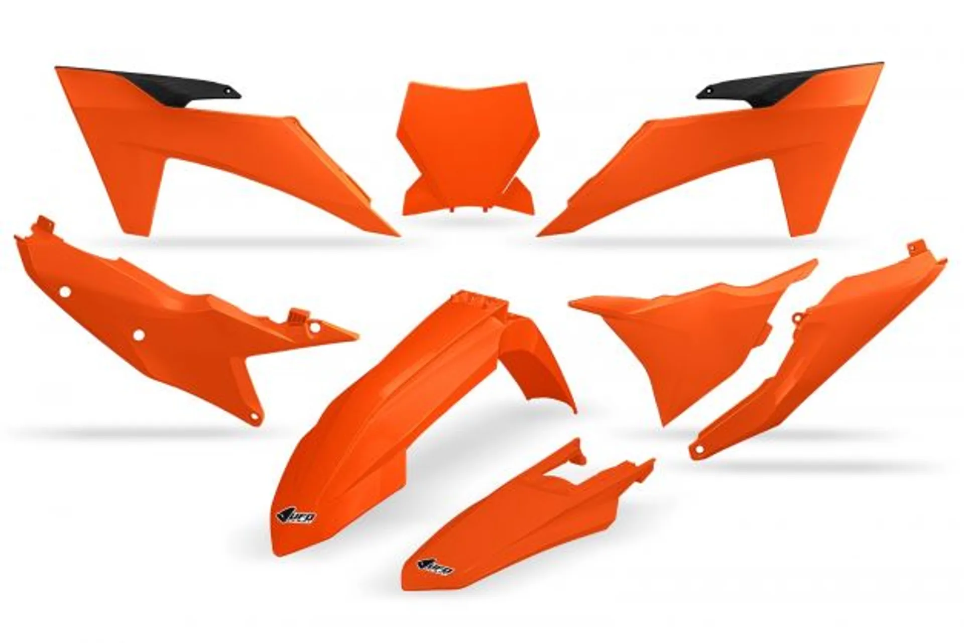 UFO Plastic kit 5-parts KTM SX/SXF125-450 23- Orange 127 - UFO - Motocross Parts