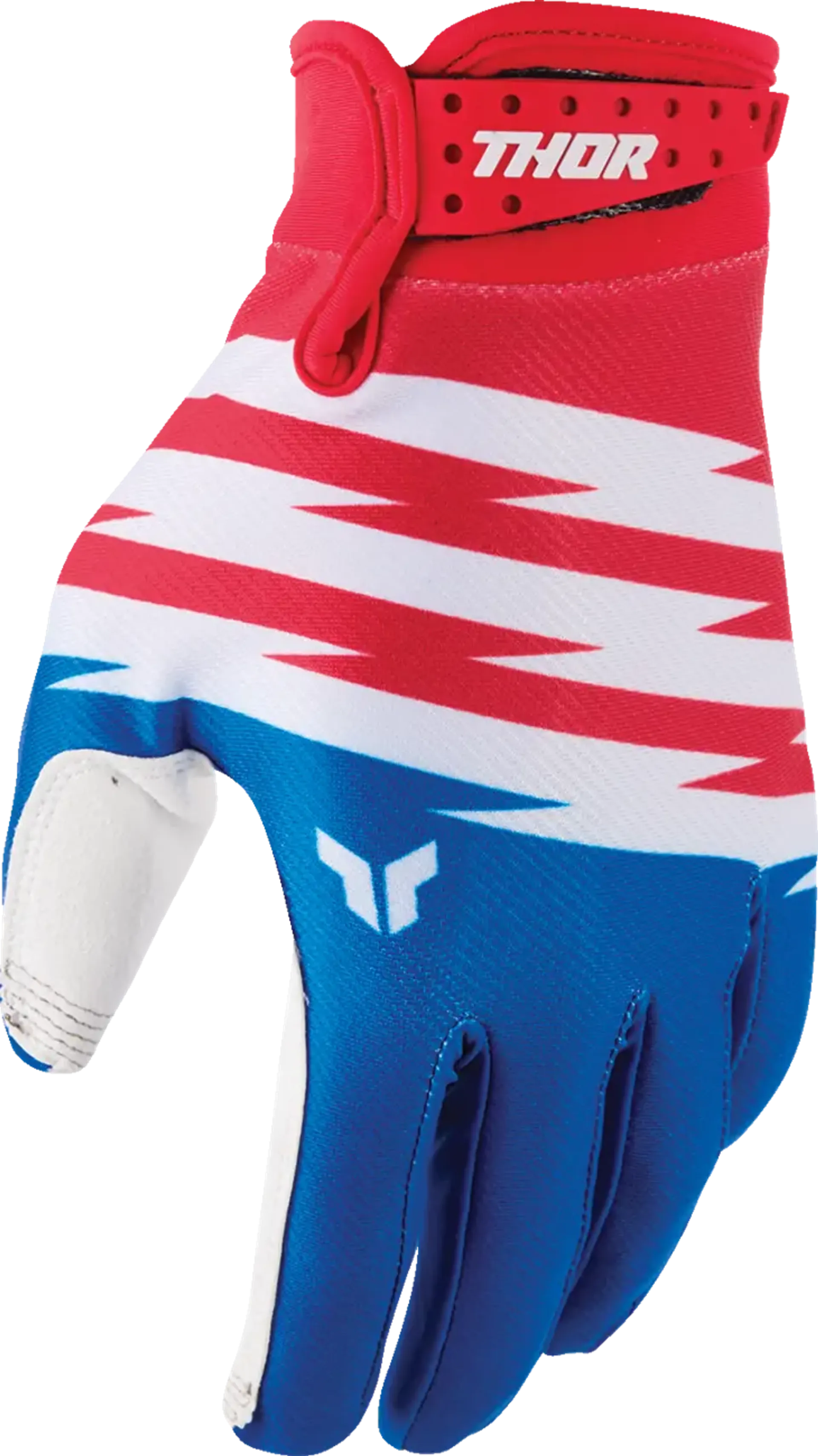Thor Youth Launchmode Glove - Shockie Red/Blue - Thor