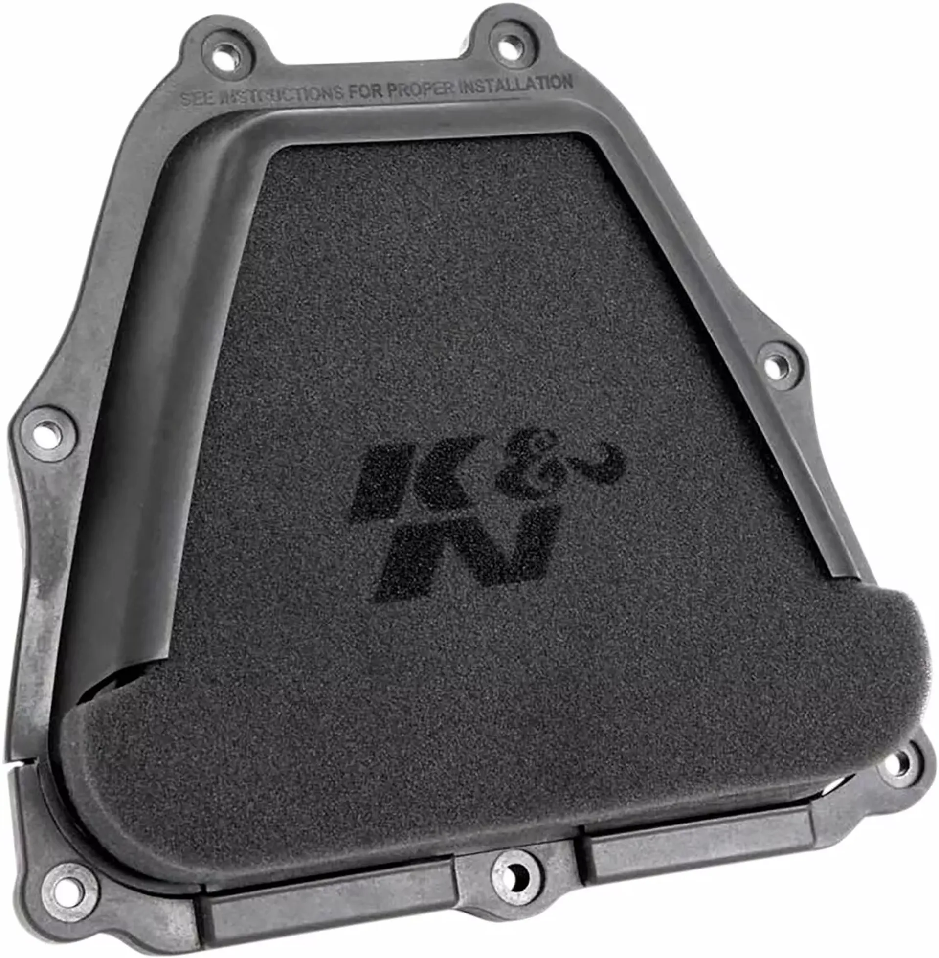 K &amp; N Xstream-serie motocross luftfilter med høj gennemstrømning Yamaha 2015-2023 - K&N