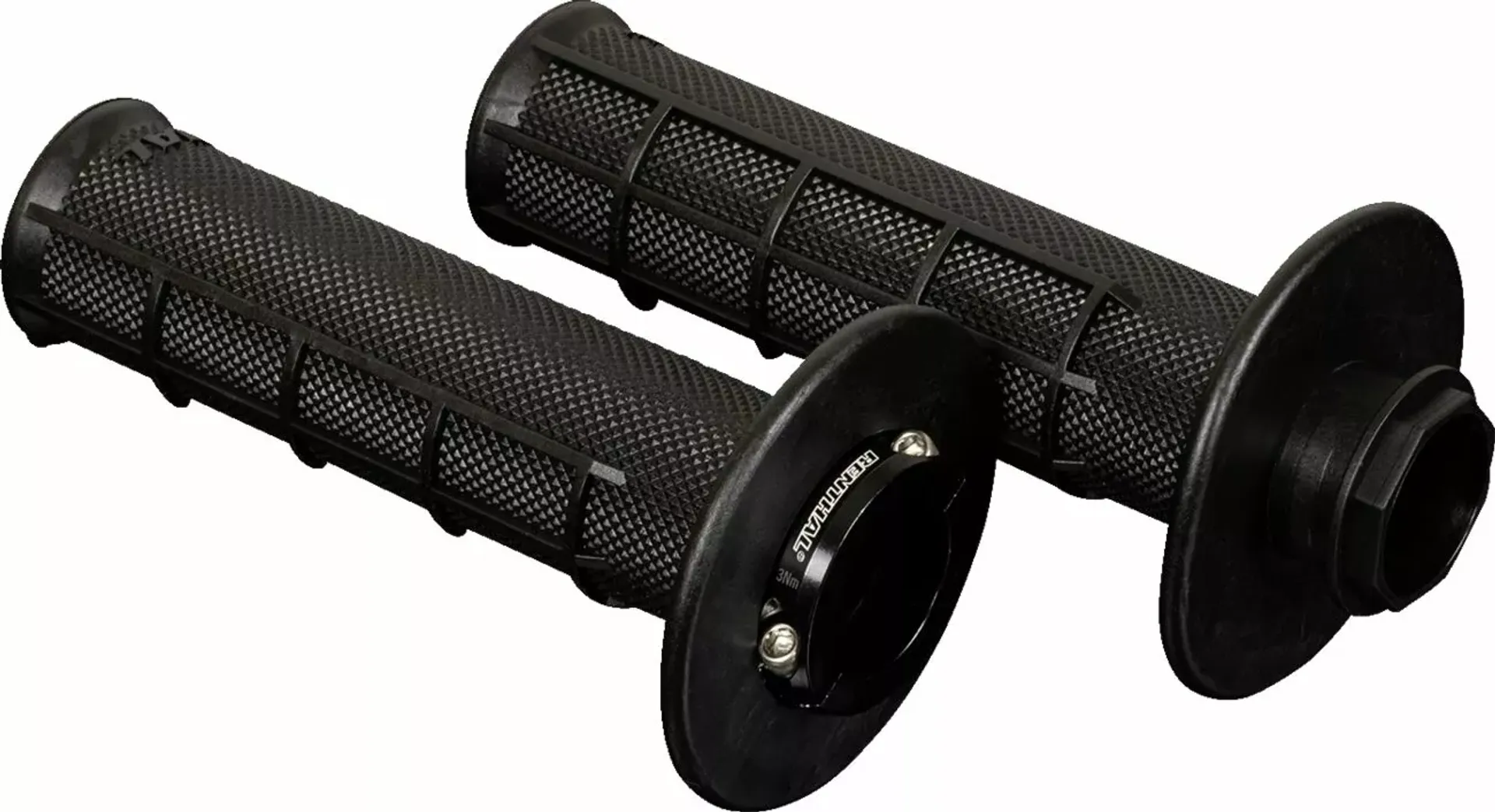 Renthal MX R-Works Lock-On Grips - Half Waffle ULTRATACKY - Renthal