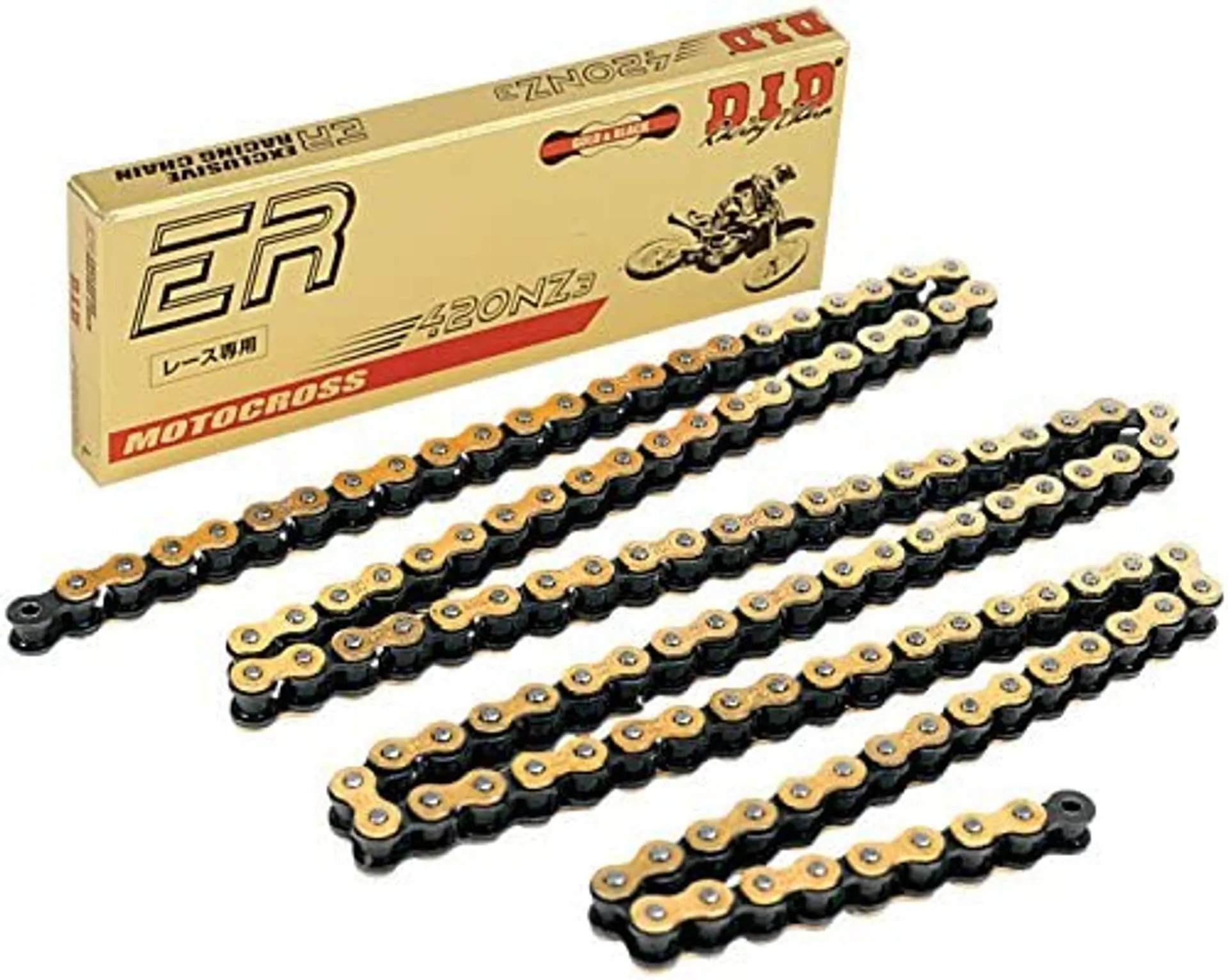 D.I.D 420NZ G&B kæde + samleled – 120 led - D.I.D - Motocross Parts
