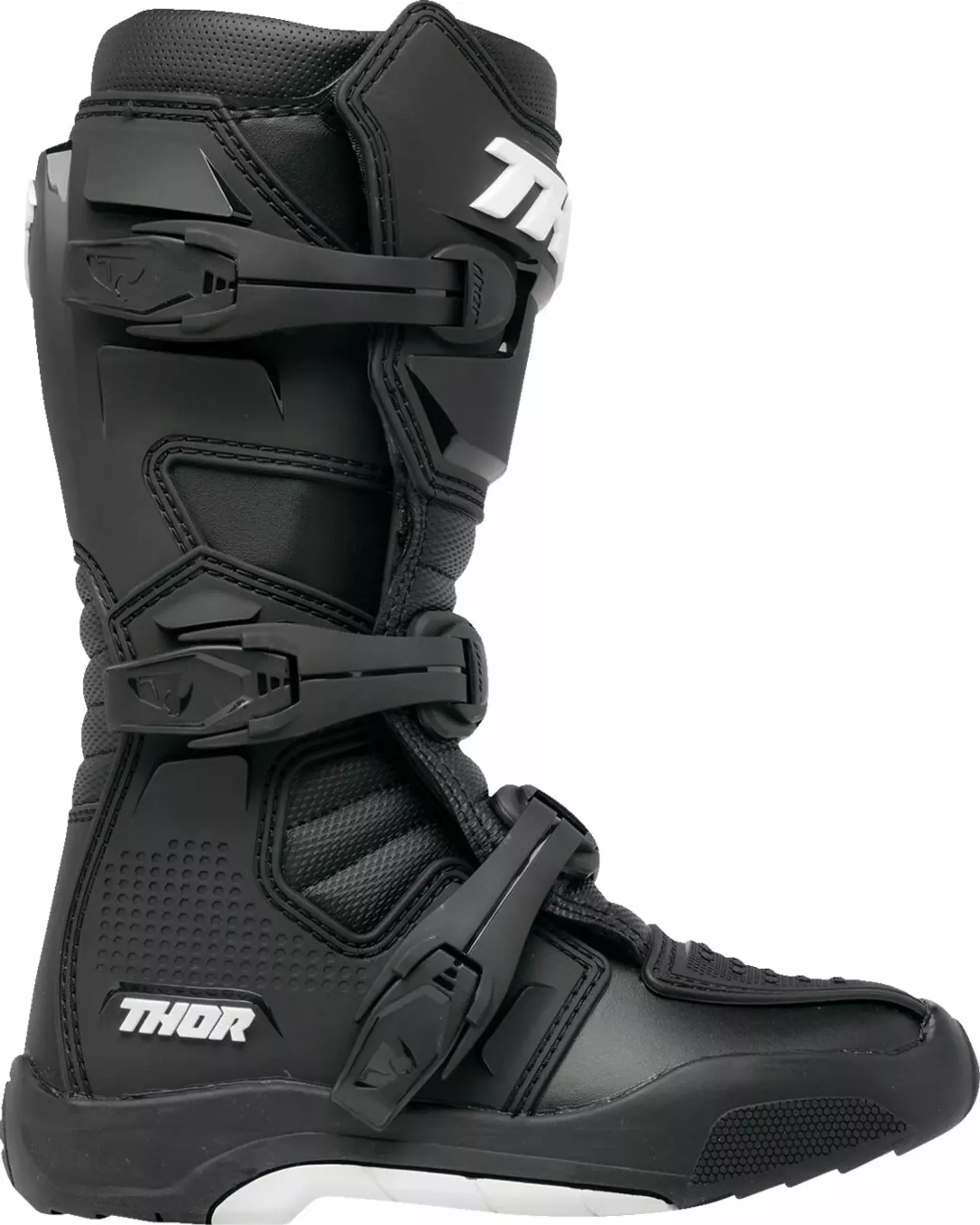 Thor Youth Blitz XR støvler - sort/hvid - Thor