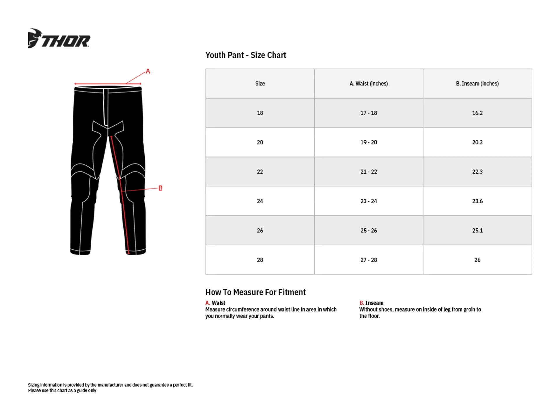 Thor Youth bukser - Pulse tactic acid - Thor