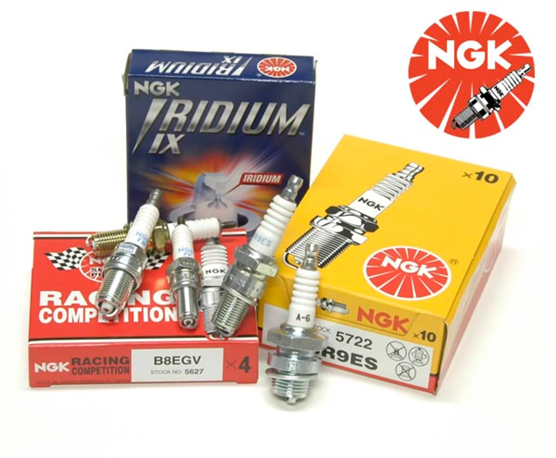 NGK tændrør LMAR8G - NGK - Motocross Parts