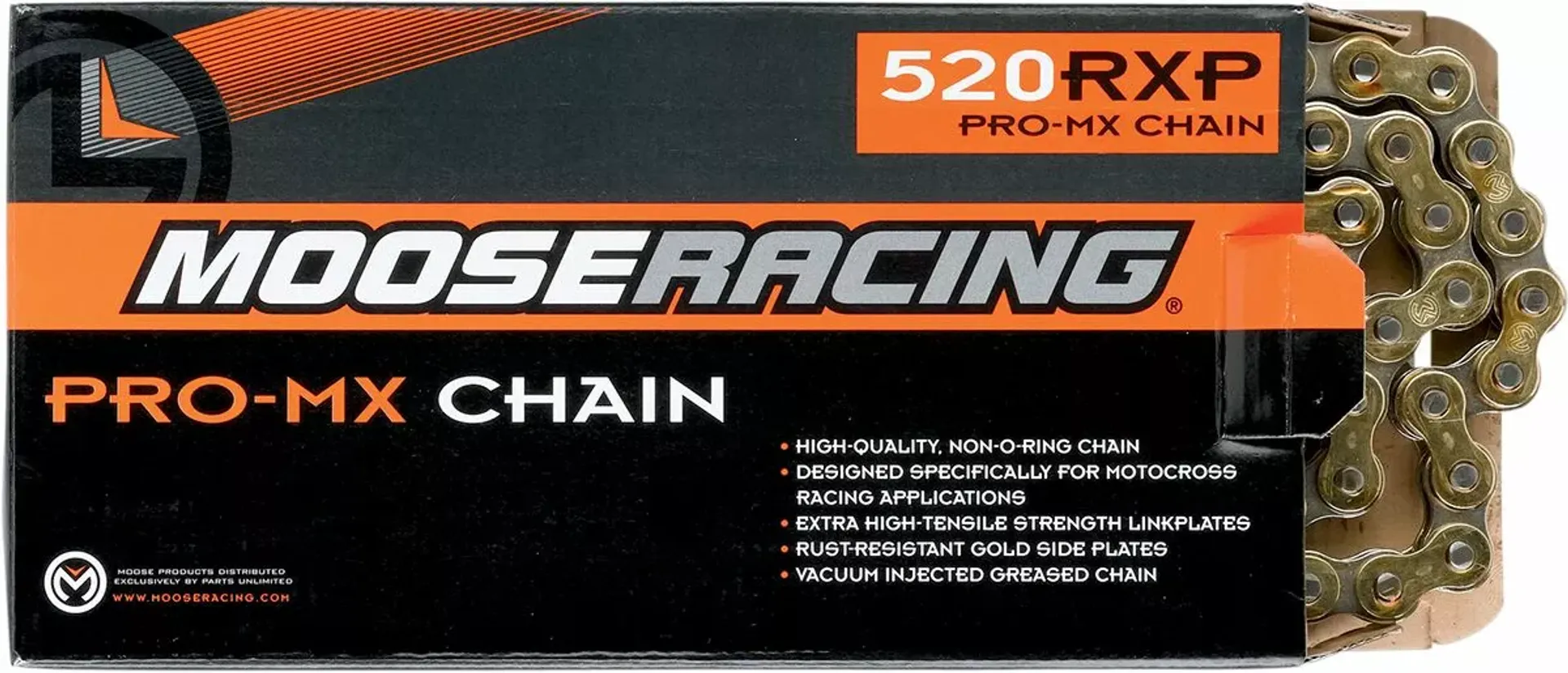 Moose Offroad 520 RXP Pro-MX kæde - Moose Racing - Motocross Parts