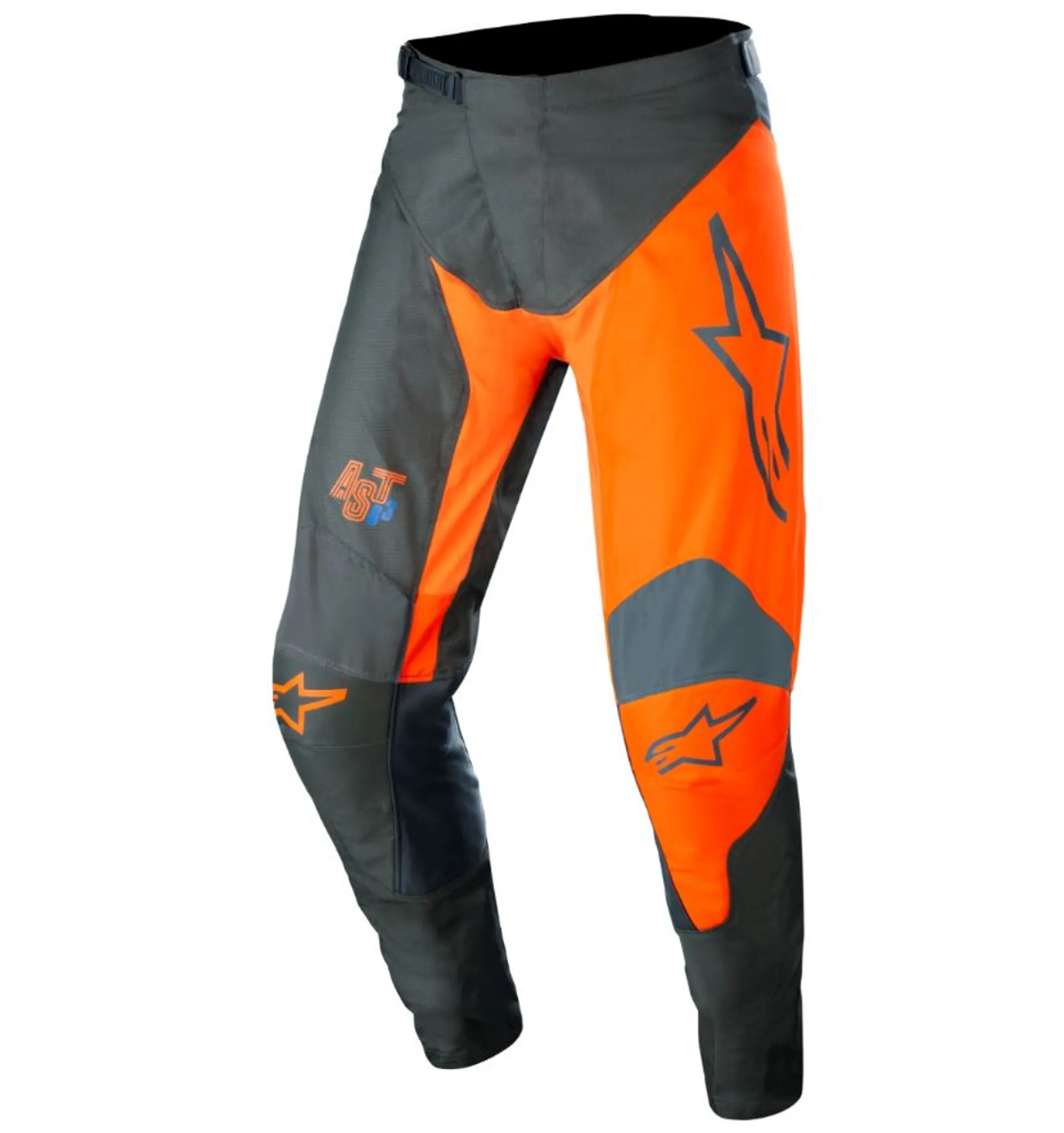 Alpinestars Pants Racer Supermatic Gray/Orange - Alpinestars - Motocross Parts